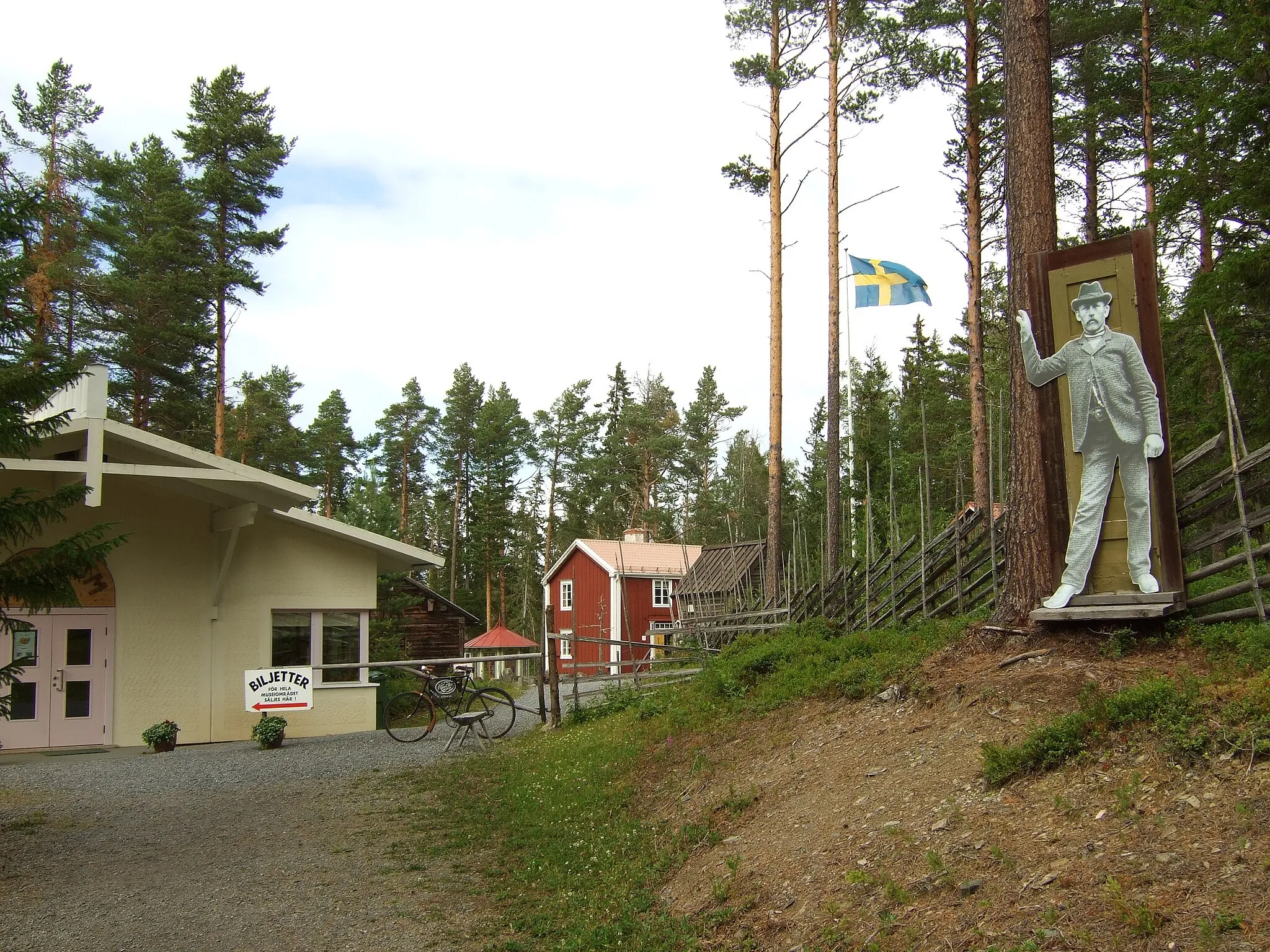 Photo showing: Mus-Olles museum, Jämtland, Sweden