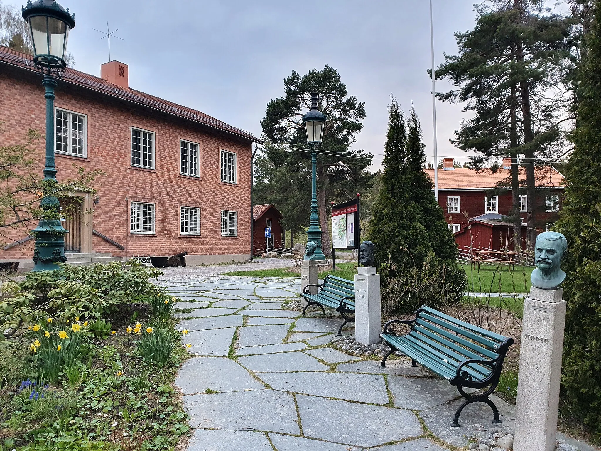 Photo showing: Centrum of Norra stadsberget in Medelpad, Sweden