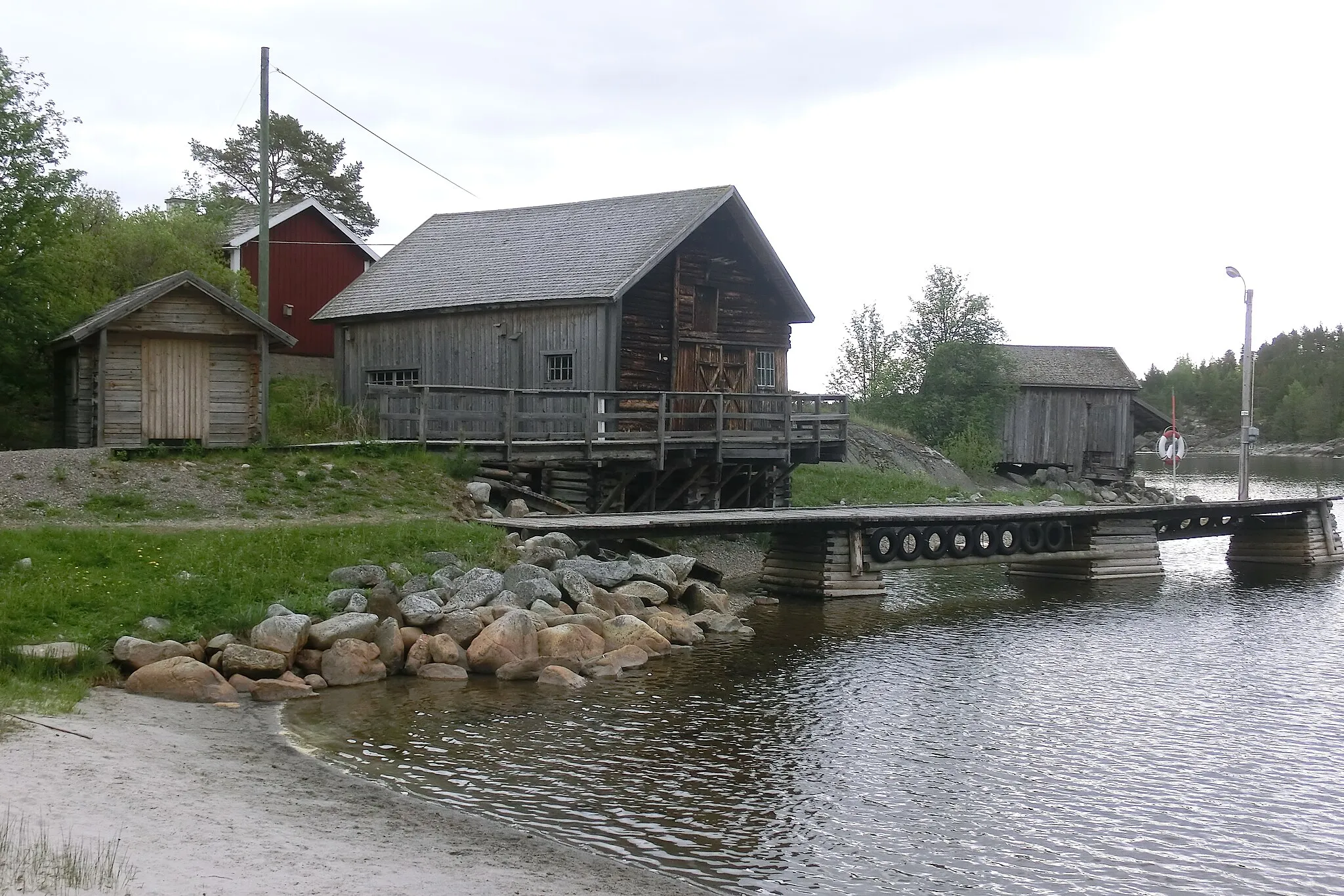 Photo showing: Skeppshamn, Åstön naturreservat, Timrå kommun