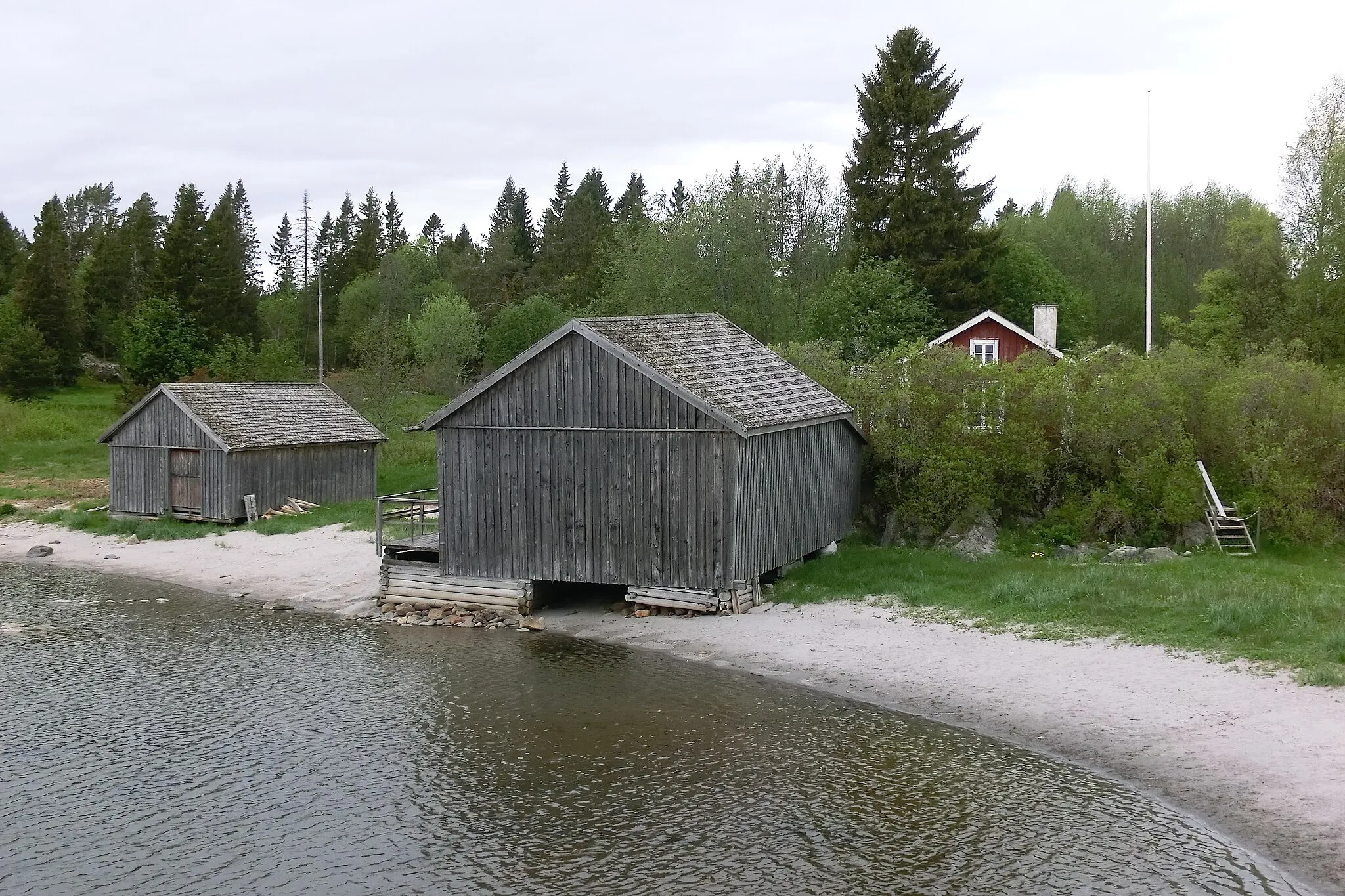 Photo showing: Skeppshamn, Åstön naturreservat, Timrå kommun