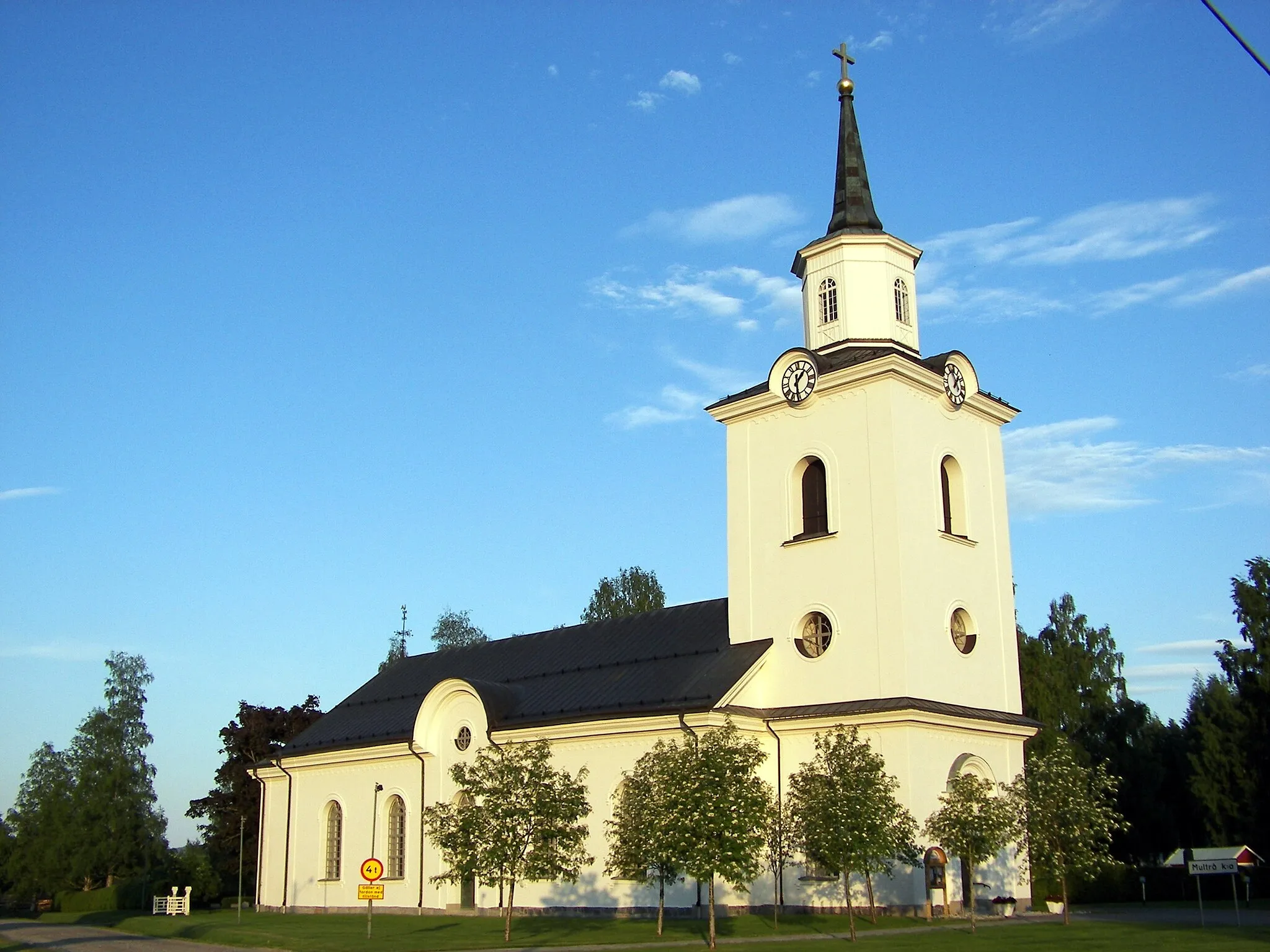 Photo showing: Multrå church, Sweden