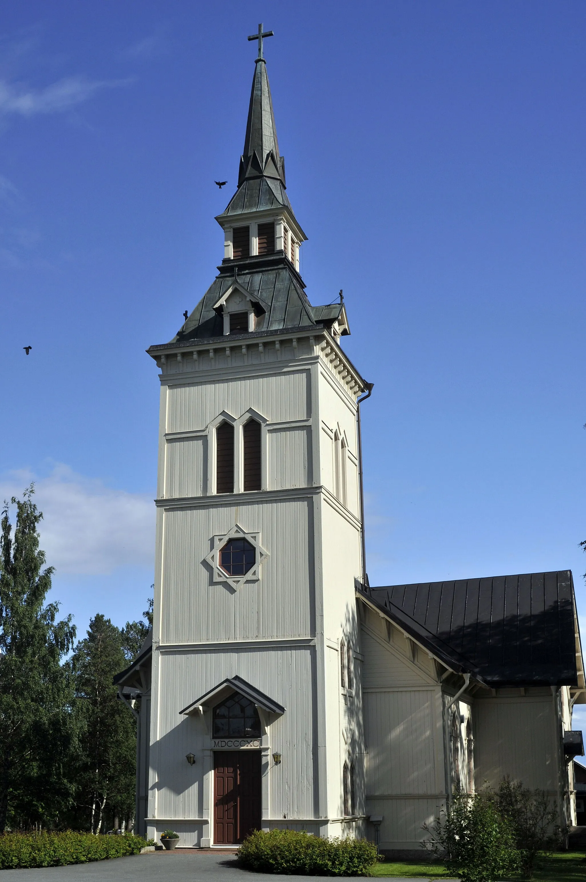 Photo showing: Marieby nya kyrka