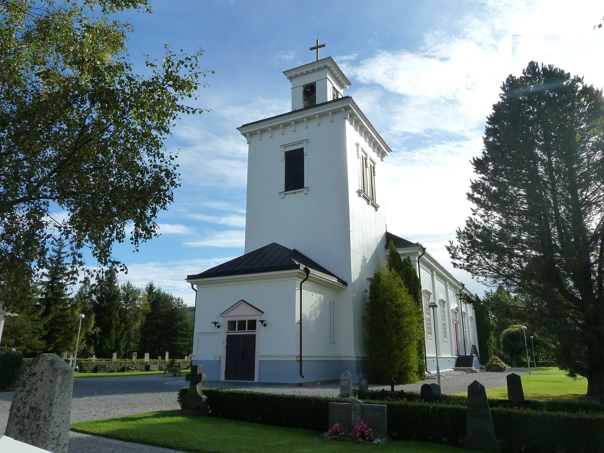 Photo showing: Moliden church in Moliden, Örnsköldsvik, Sweden