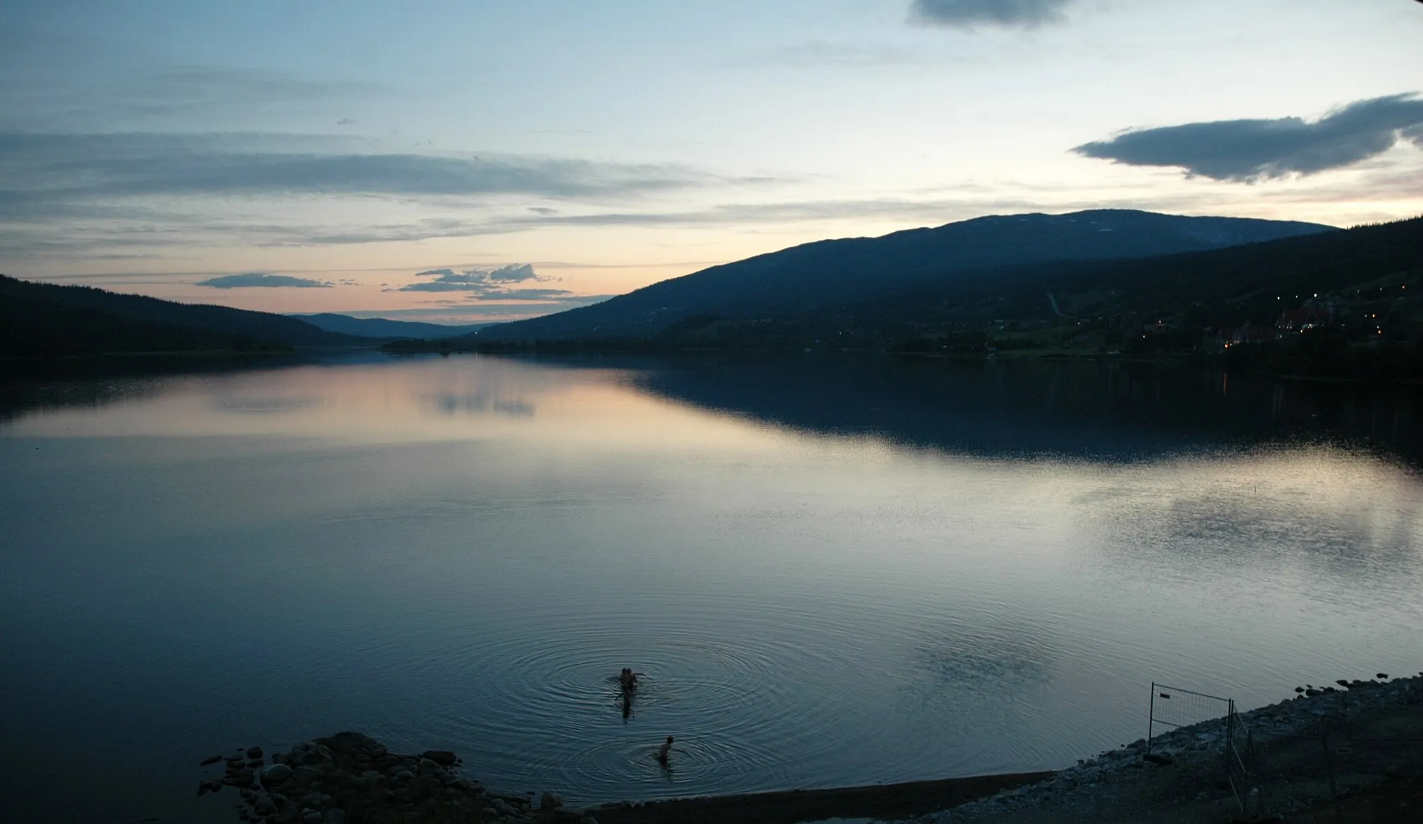 Photo showing: Åresjön vid Åre i Jämtlands län