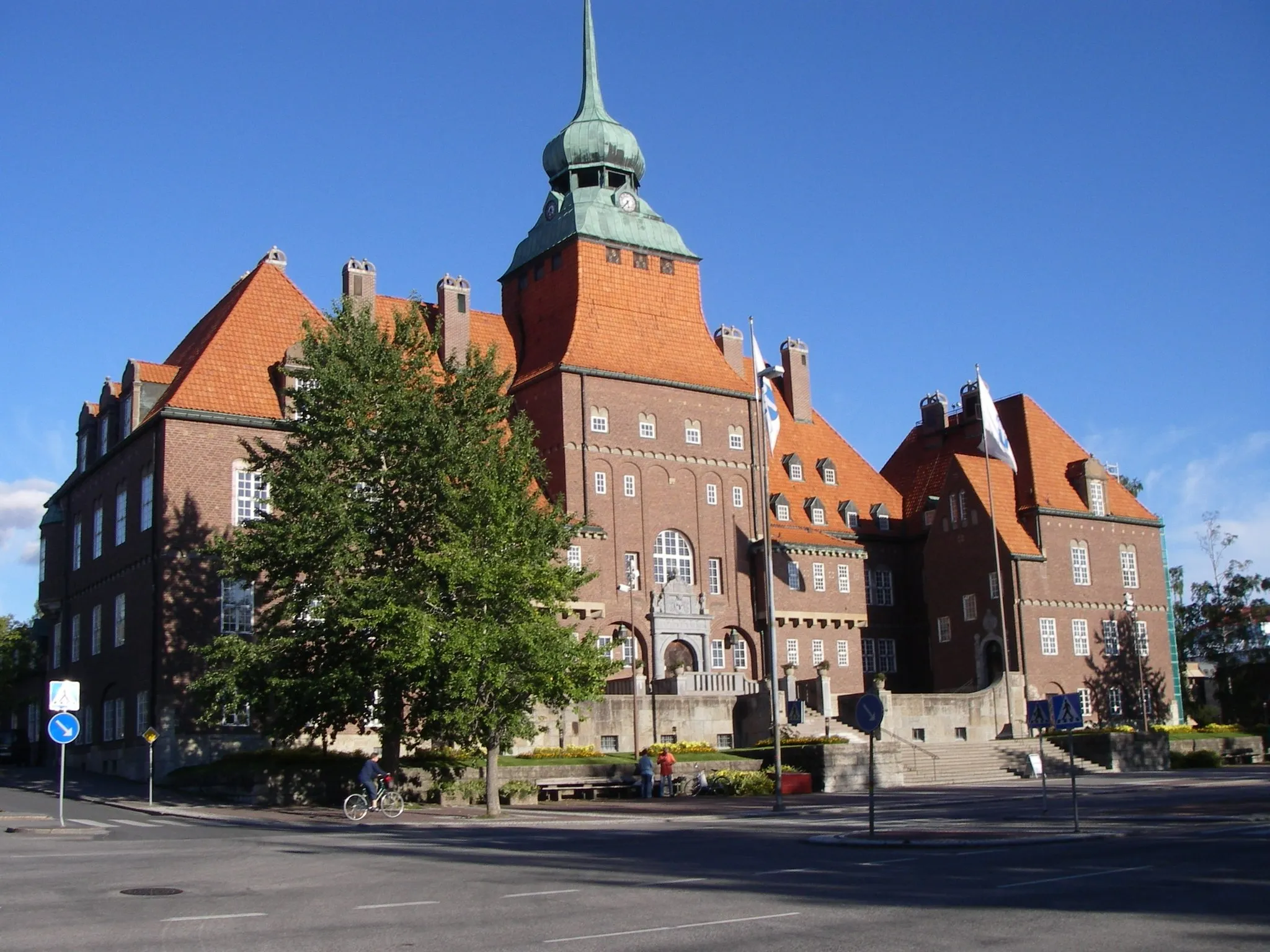 Photo showing: The city hall of Östersund, Sweden.