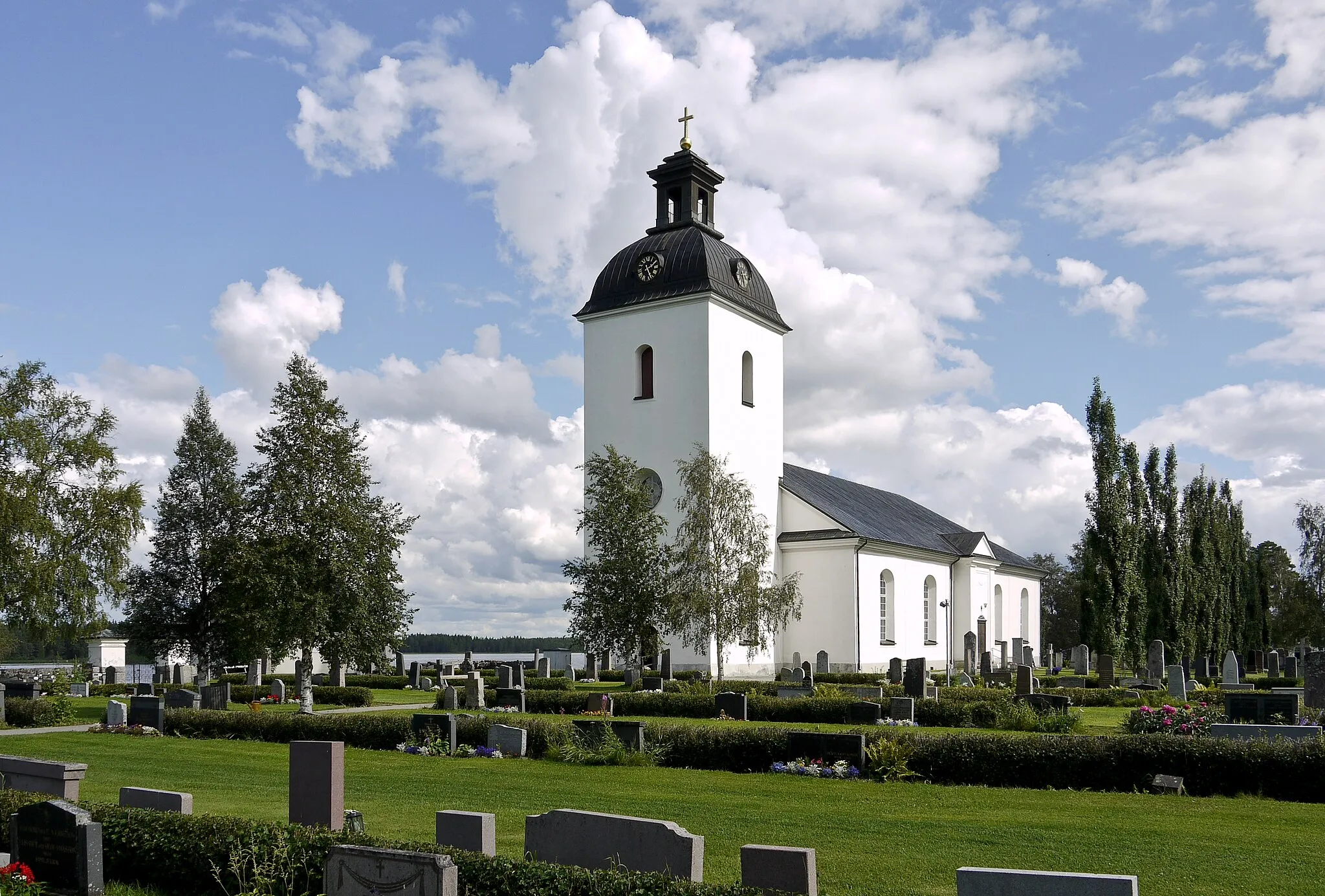 Photo showing: Hammerdal church. Diocese of Härnösand. Strömsund. Sweden. View.