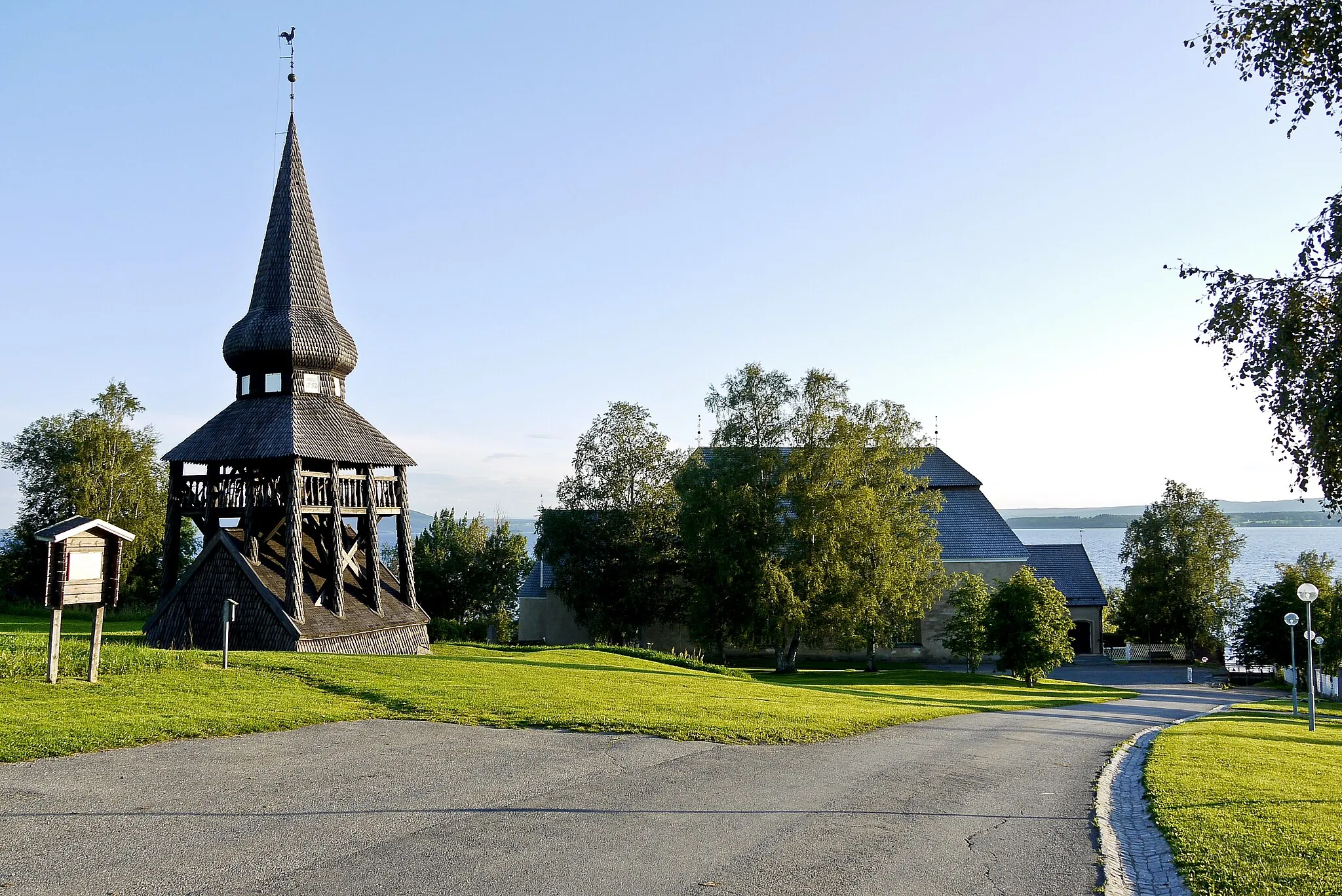 Photo showing: Hackås kyrka/church, Berg kommun, Jämtland county, Sweden.