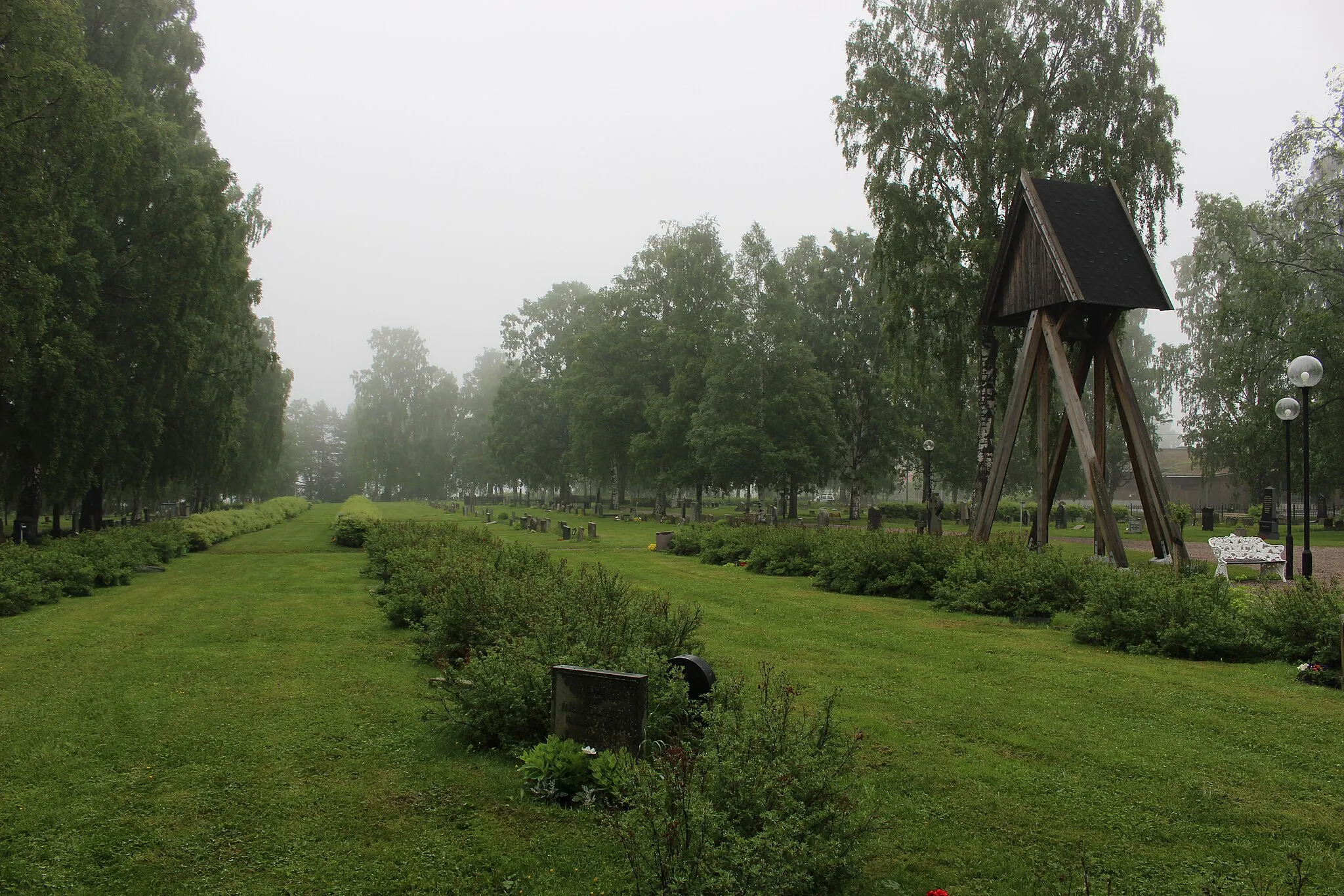 Photo showing: Begravningsplats vid Skönsmons gravkapell