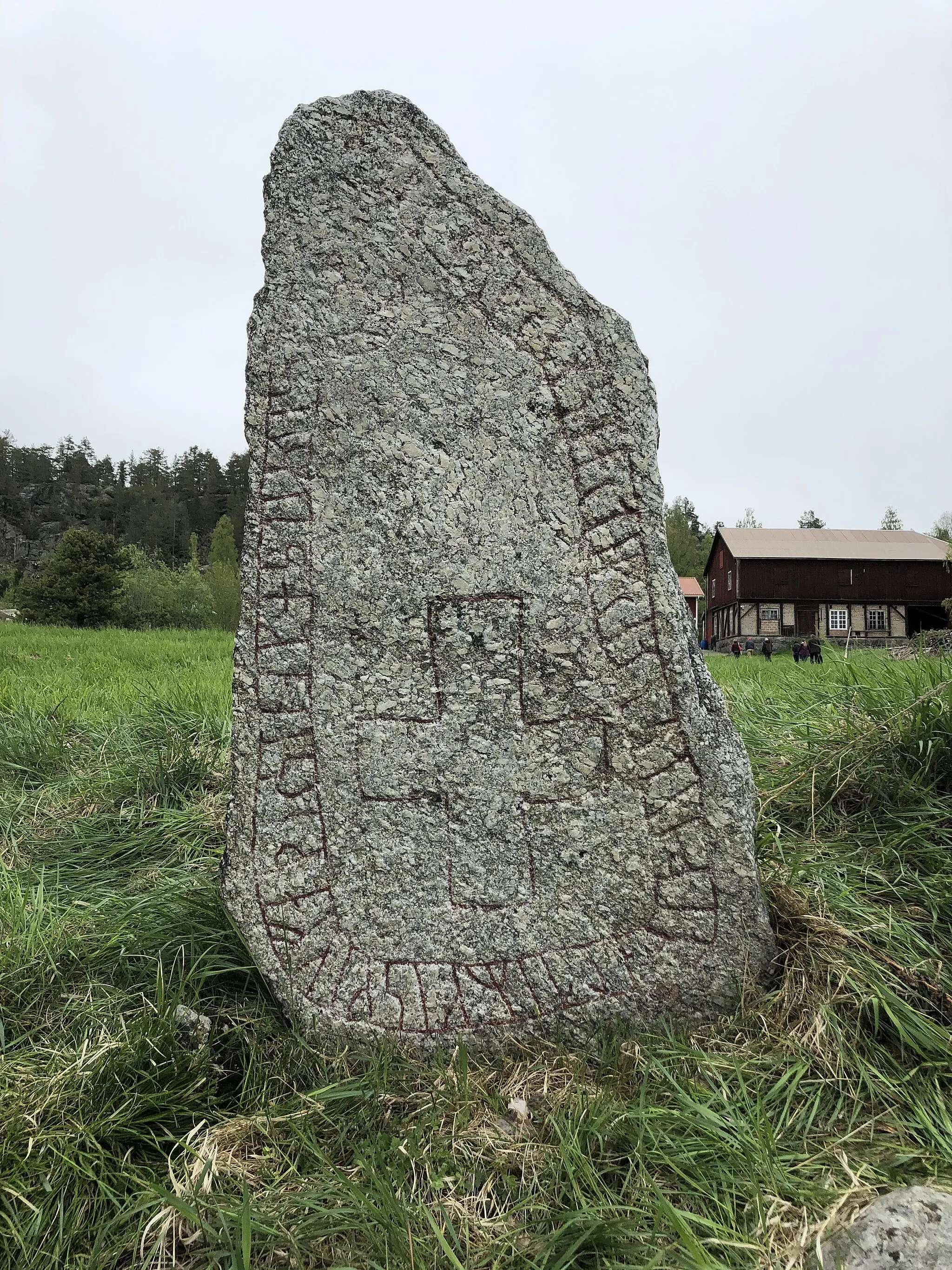 Photo showing: Medelpad runic inscription 3 (M 3), Njurunda parish