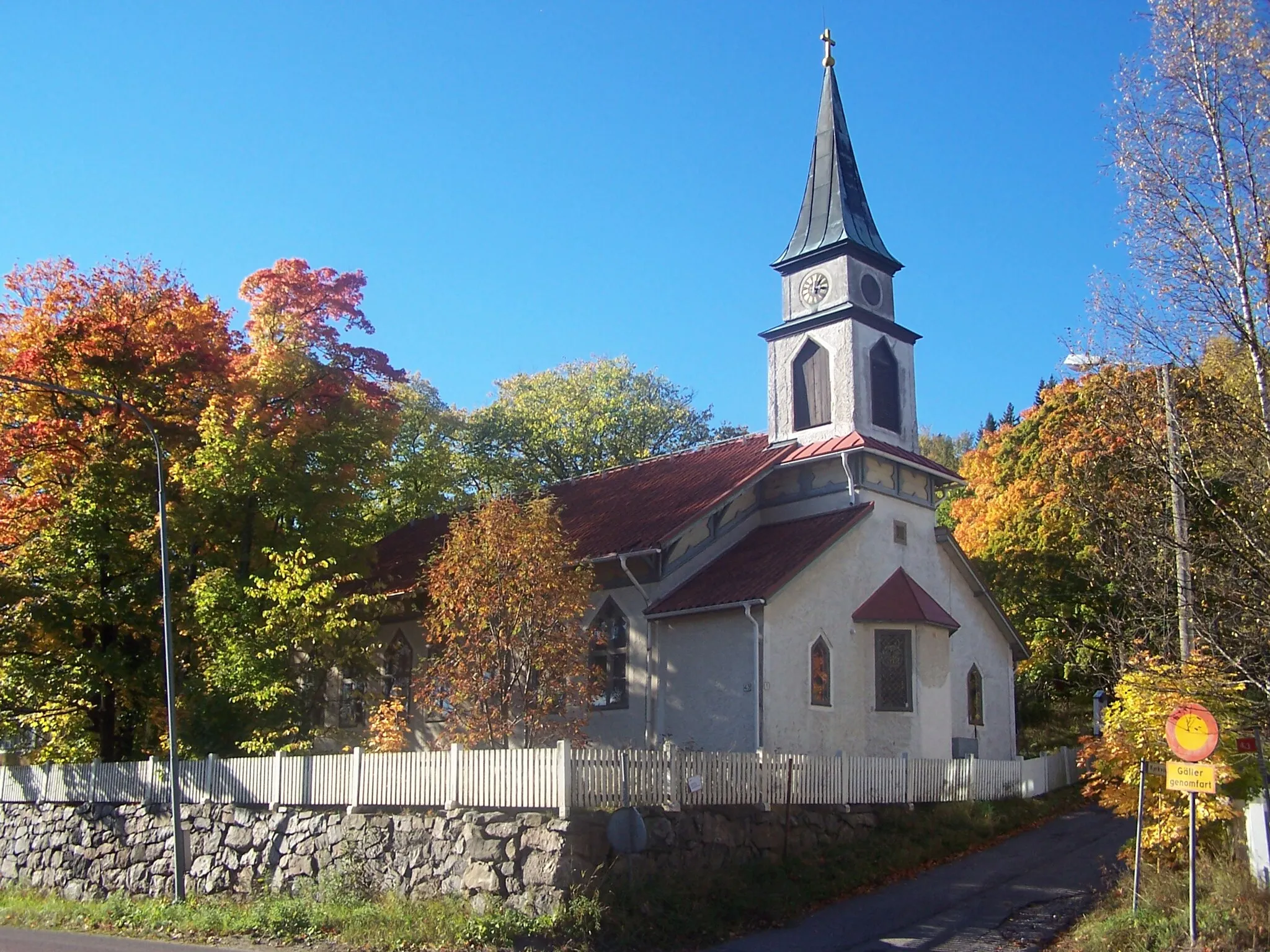 Photo showing: Svartvik church, south of Sundsvall, Sweden