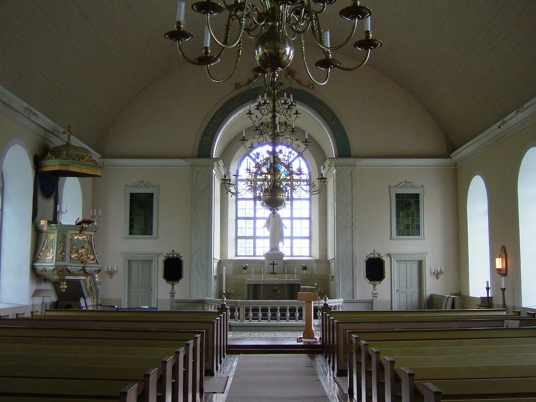 Photo showing: Laxsjö kyrka, interior