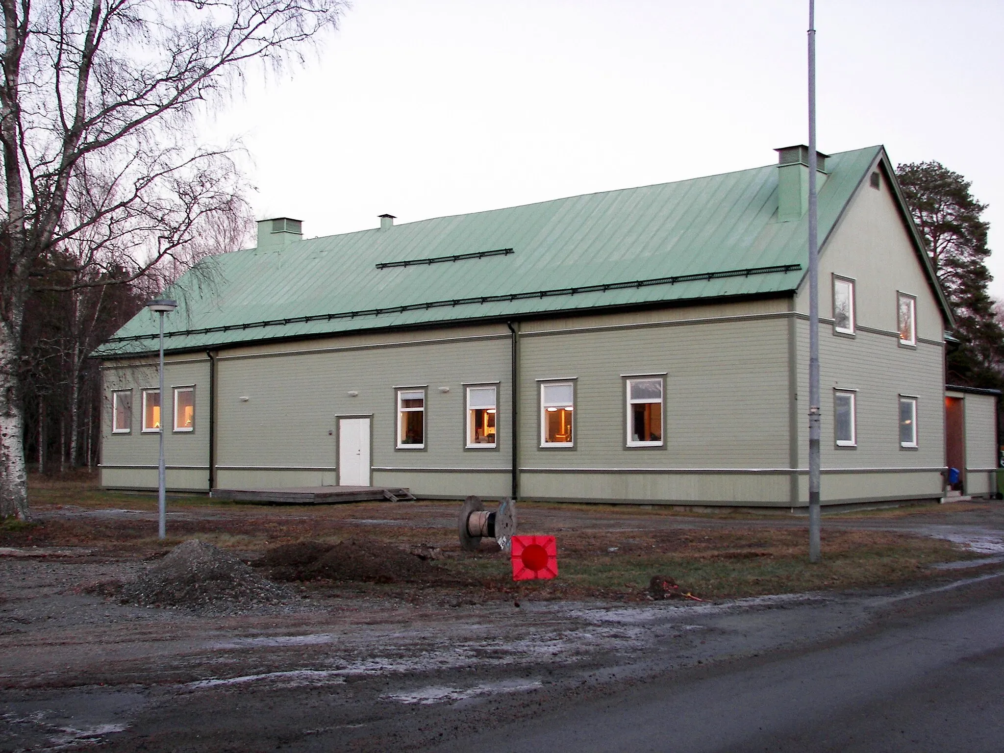 Photo showing: Momentas kontor i Bergeforsen.