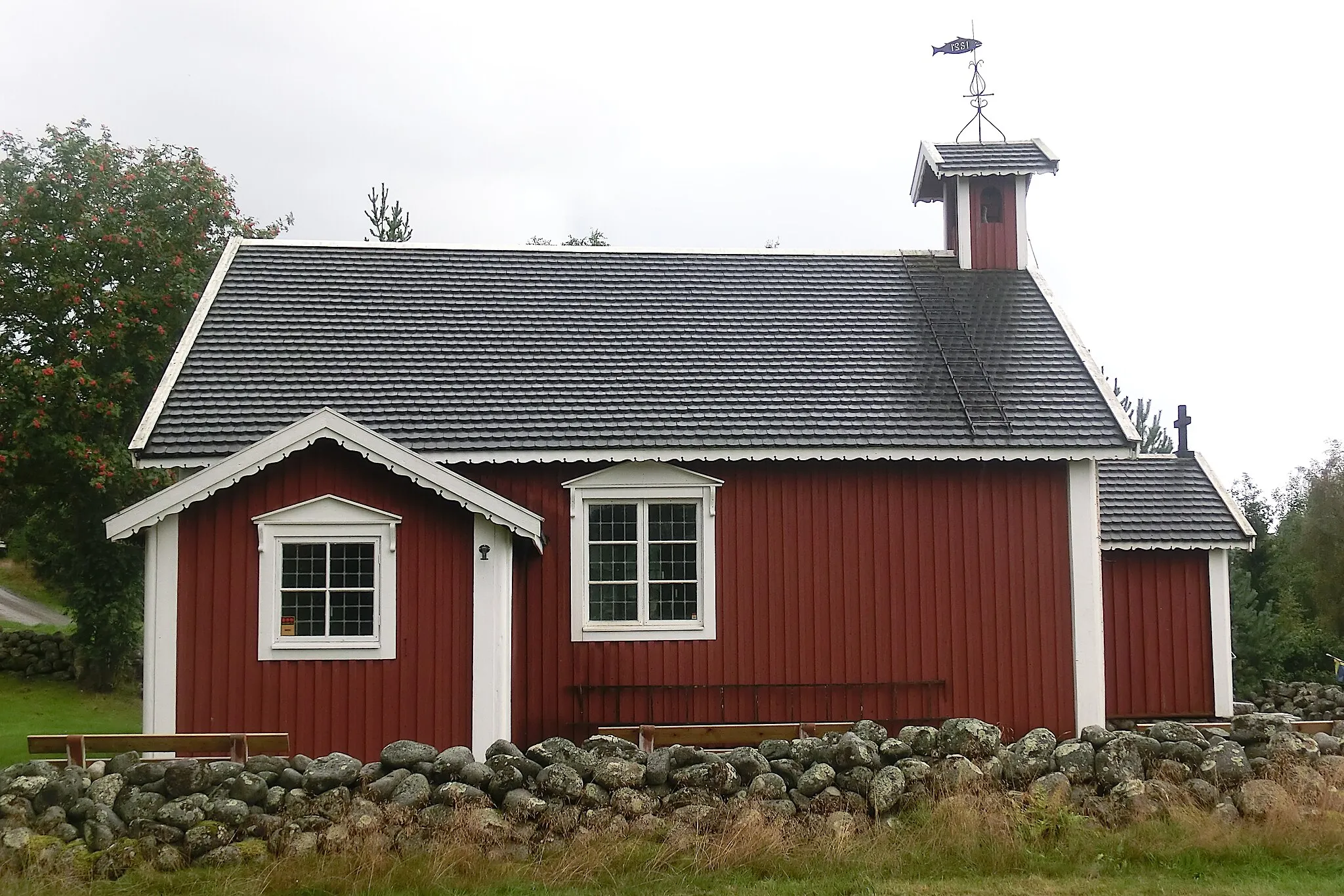 Photo showing: in the RAÄ buildings database.