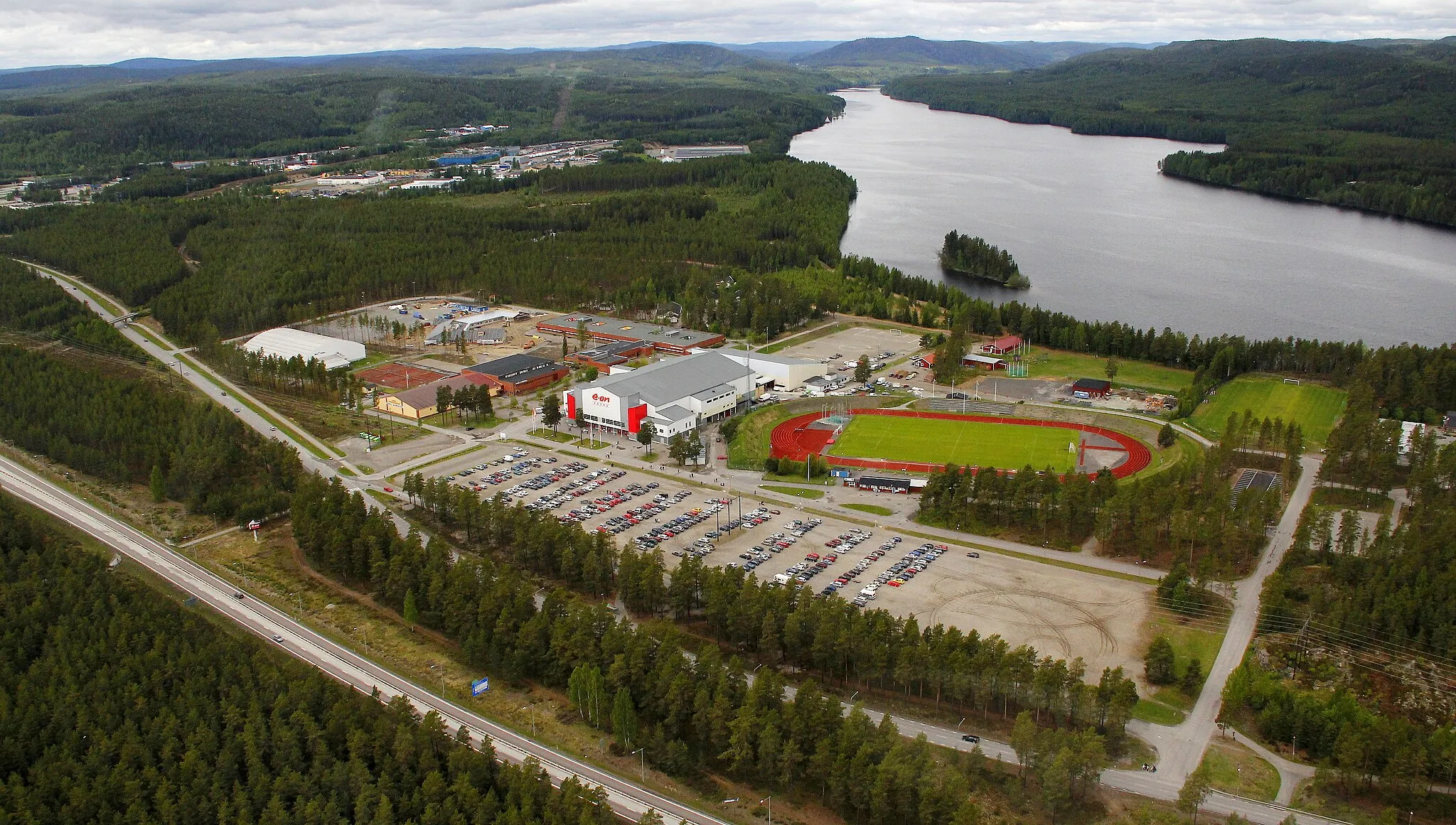 Photo showing: Timrå IK:s hemmaarena i Sörberge, Timrå