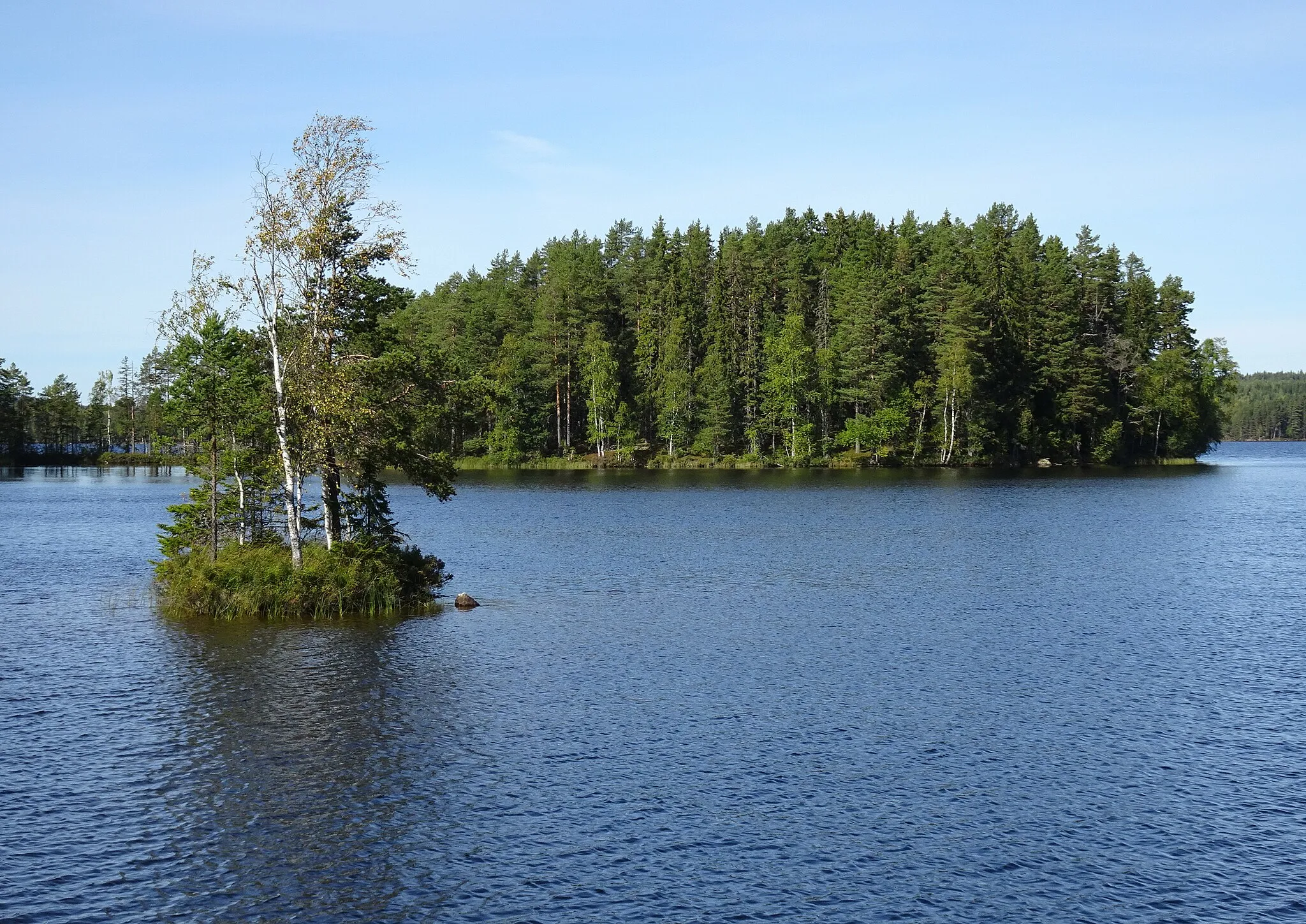 Photo showing: Sjön Rämen från Rämshyttan