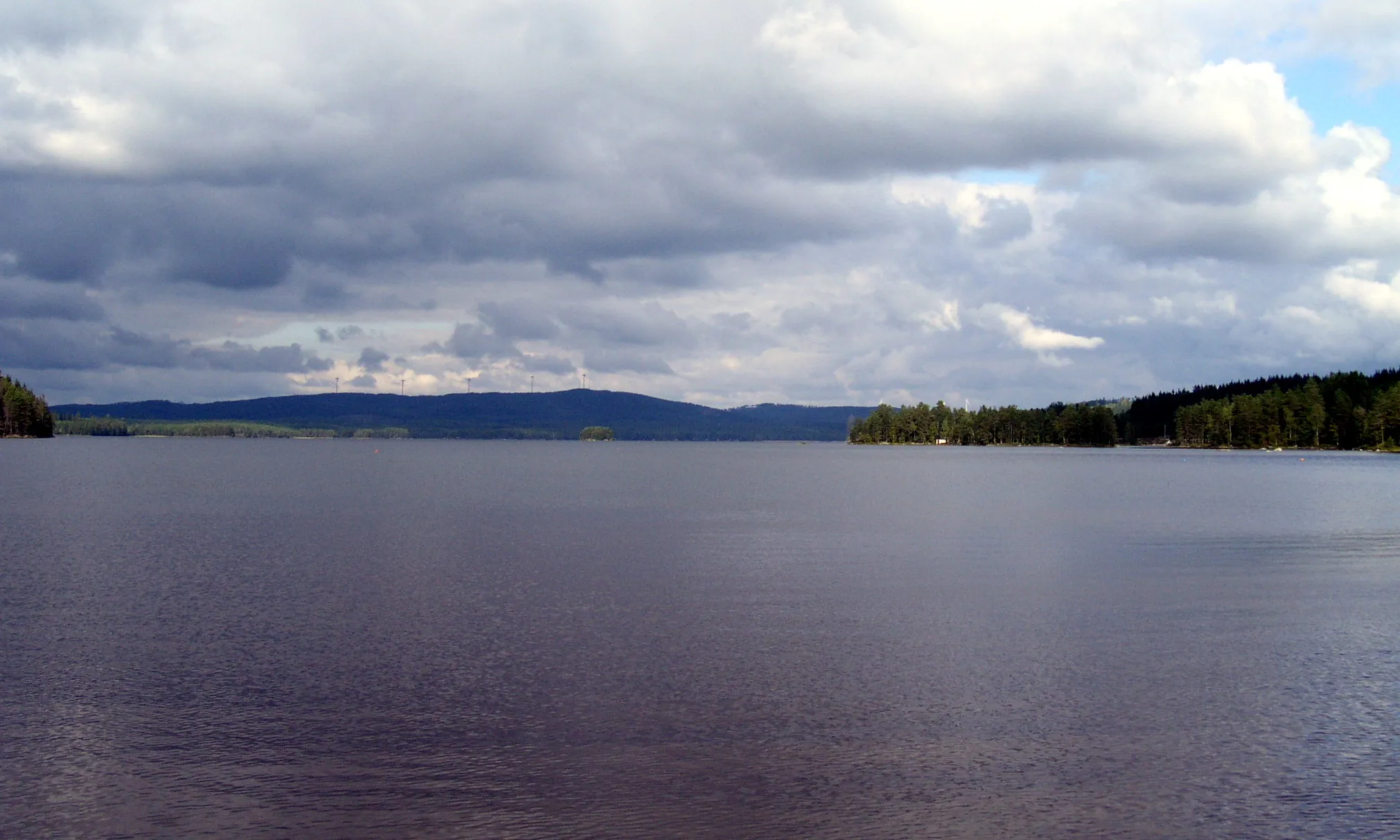 Photo showing: Norra Hörken, lake in Västmanland, Sweden