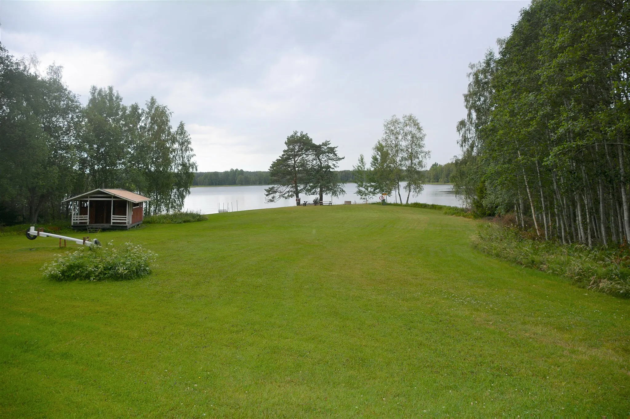 Photo showing: Bågenbadet, Karbenning, public beach