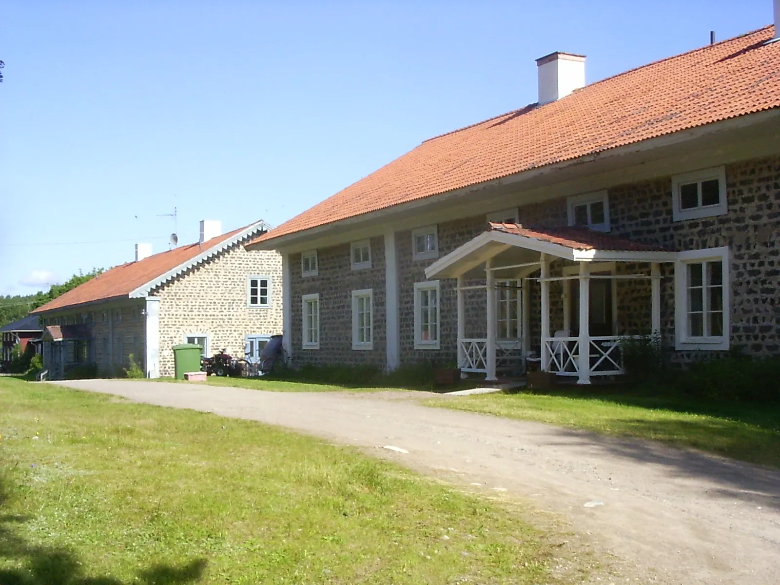 Photo showing: Svabensverk, houses built of slag stone