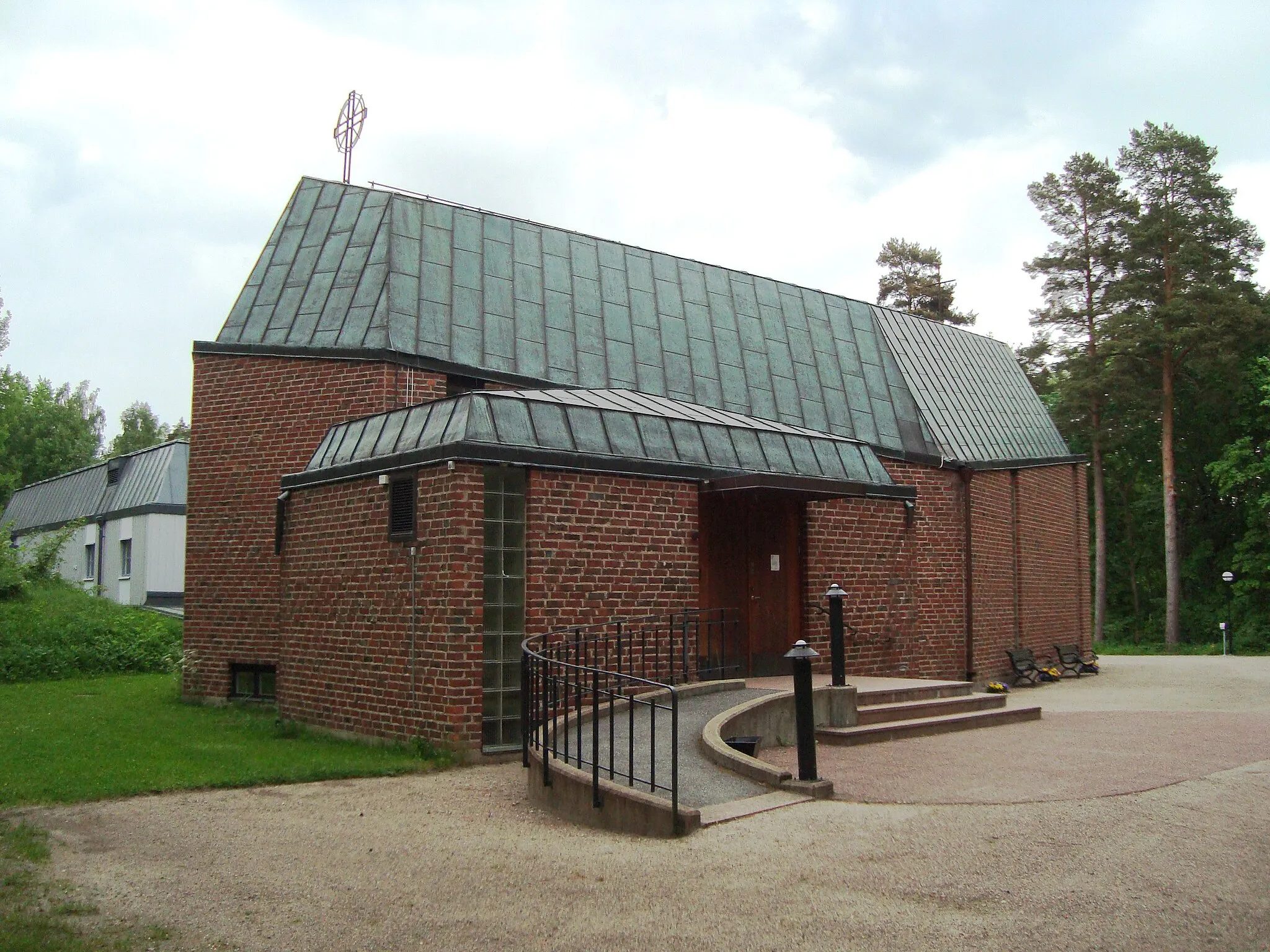 Photo showing: Church of Forsbacka, Gävle Municipality, Sweden