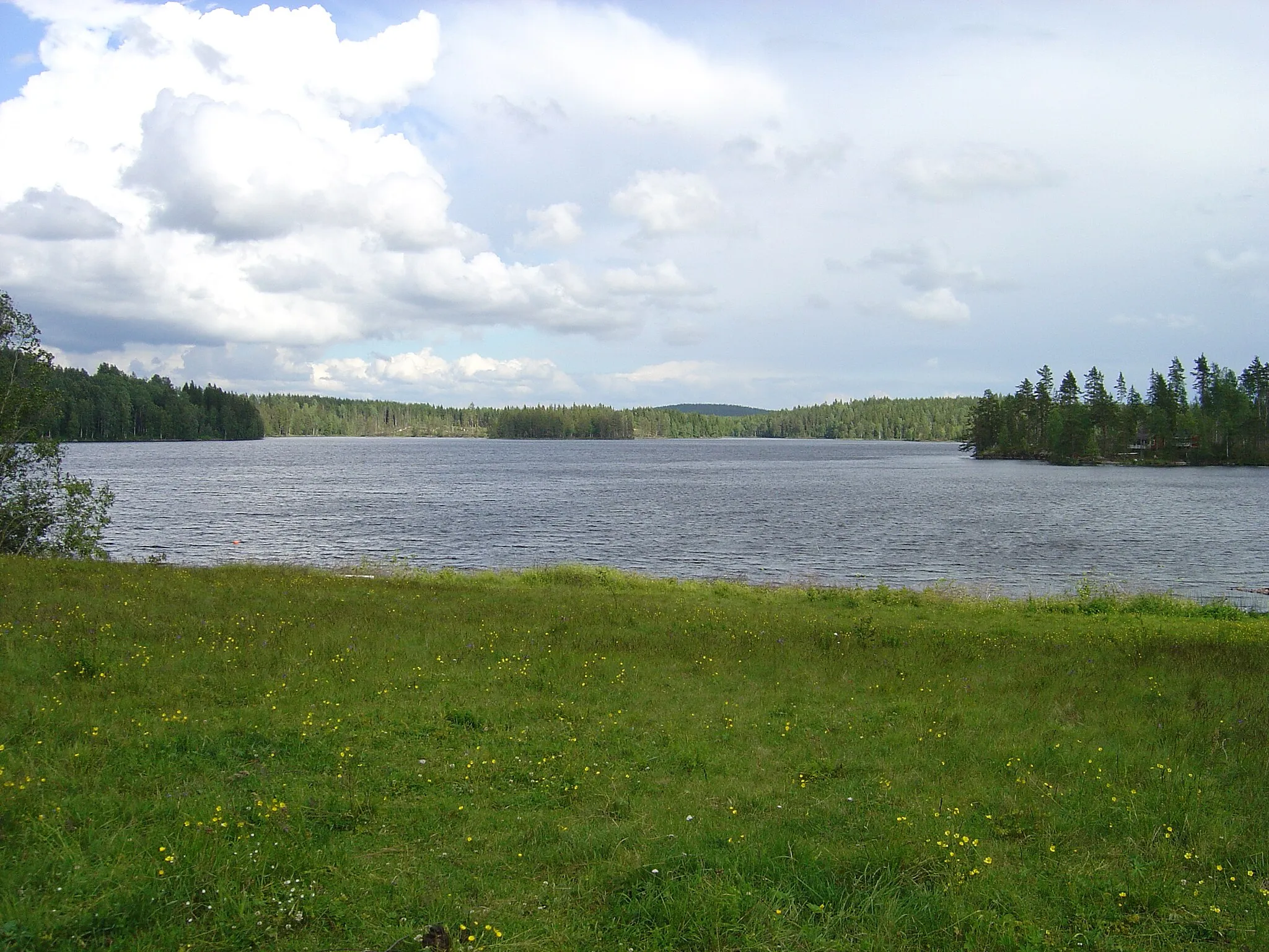 Photo showing: the lake Fraggen, seen from west