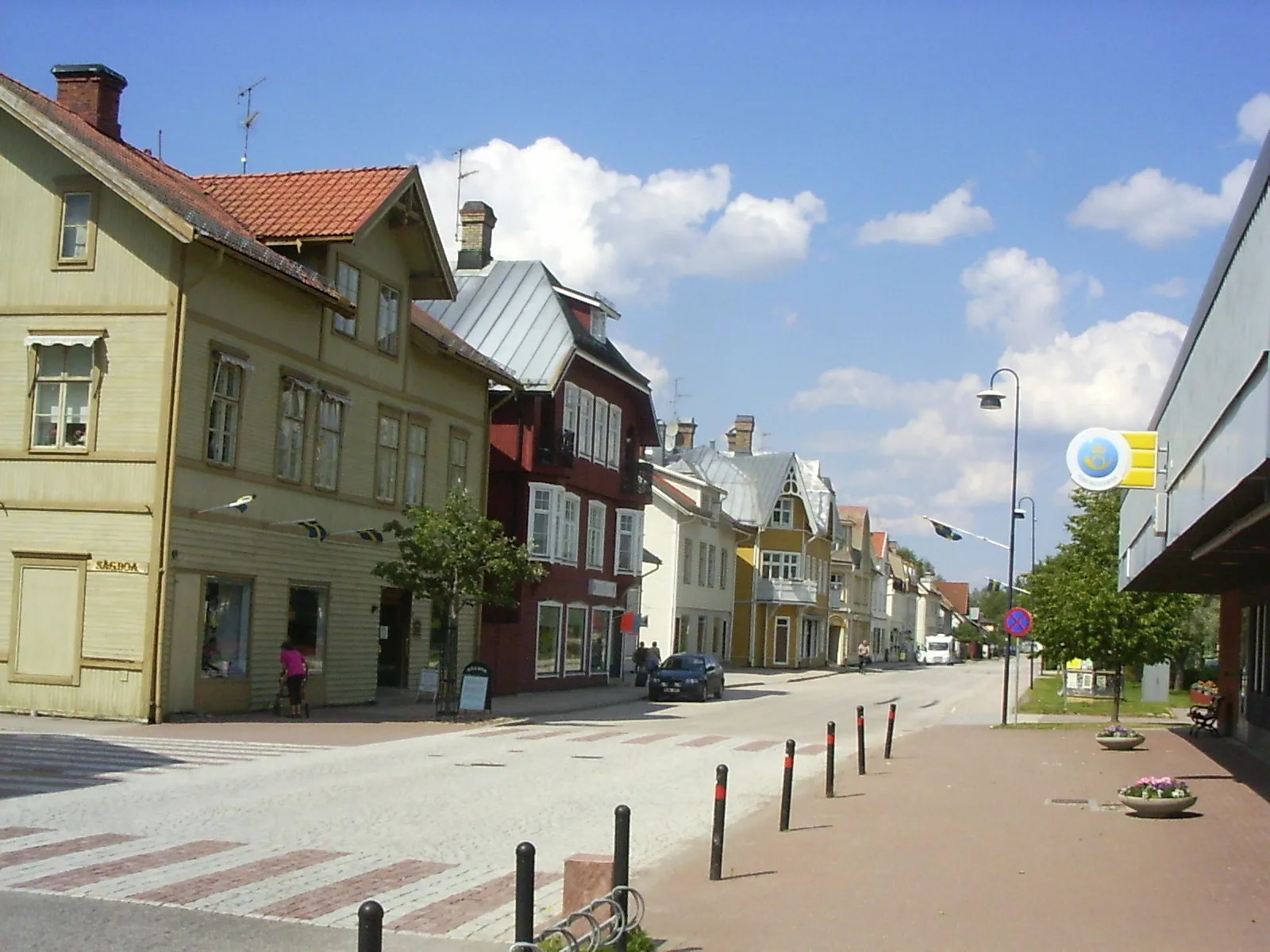 Photo showing: Vansbro, Spoorwegstraat