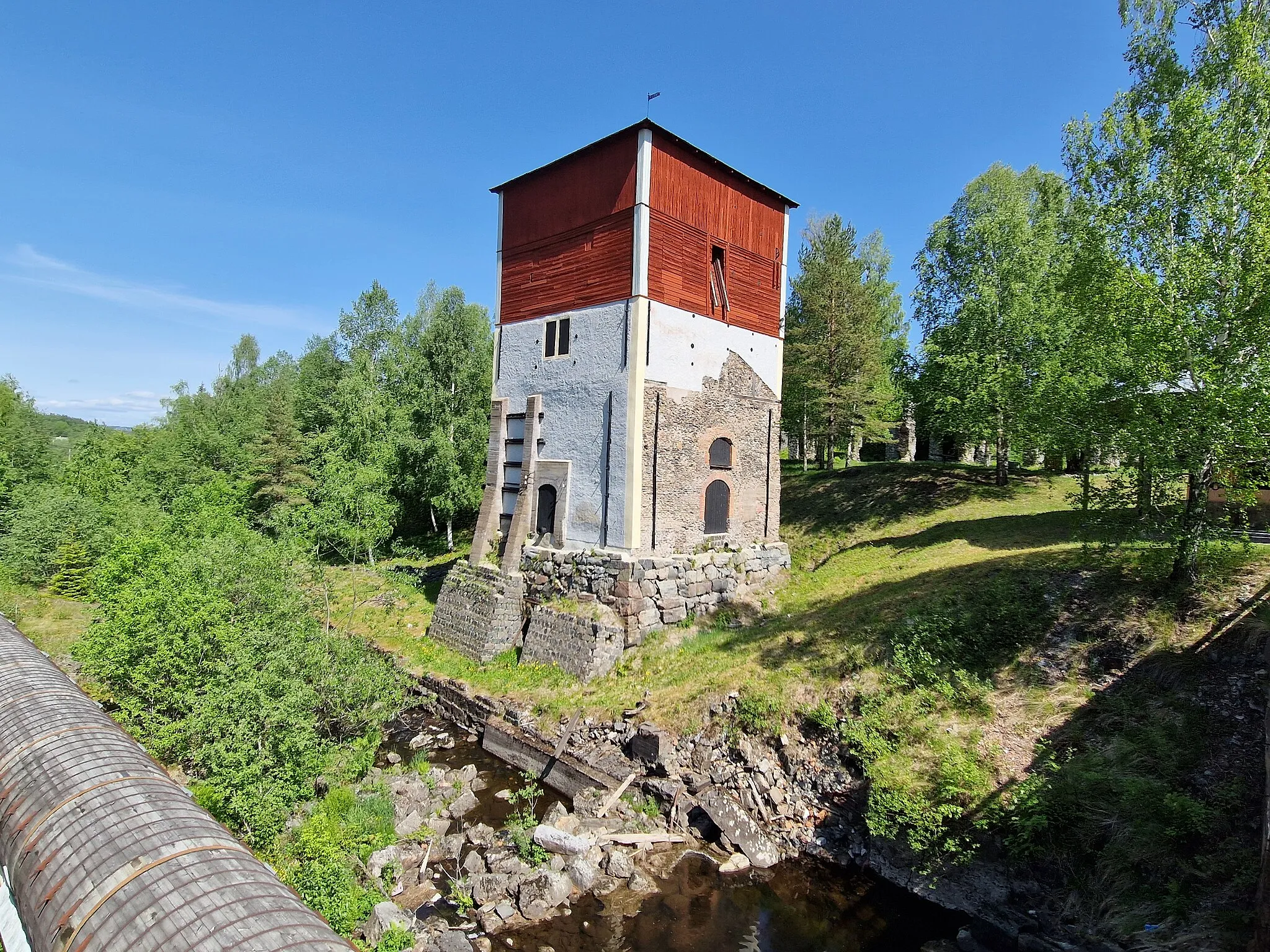 Photo showing: Old iron works of Ulvshyttan, Säter municipality, Sweden