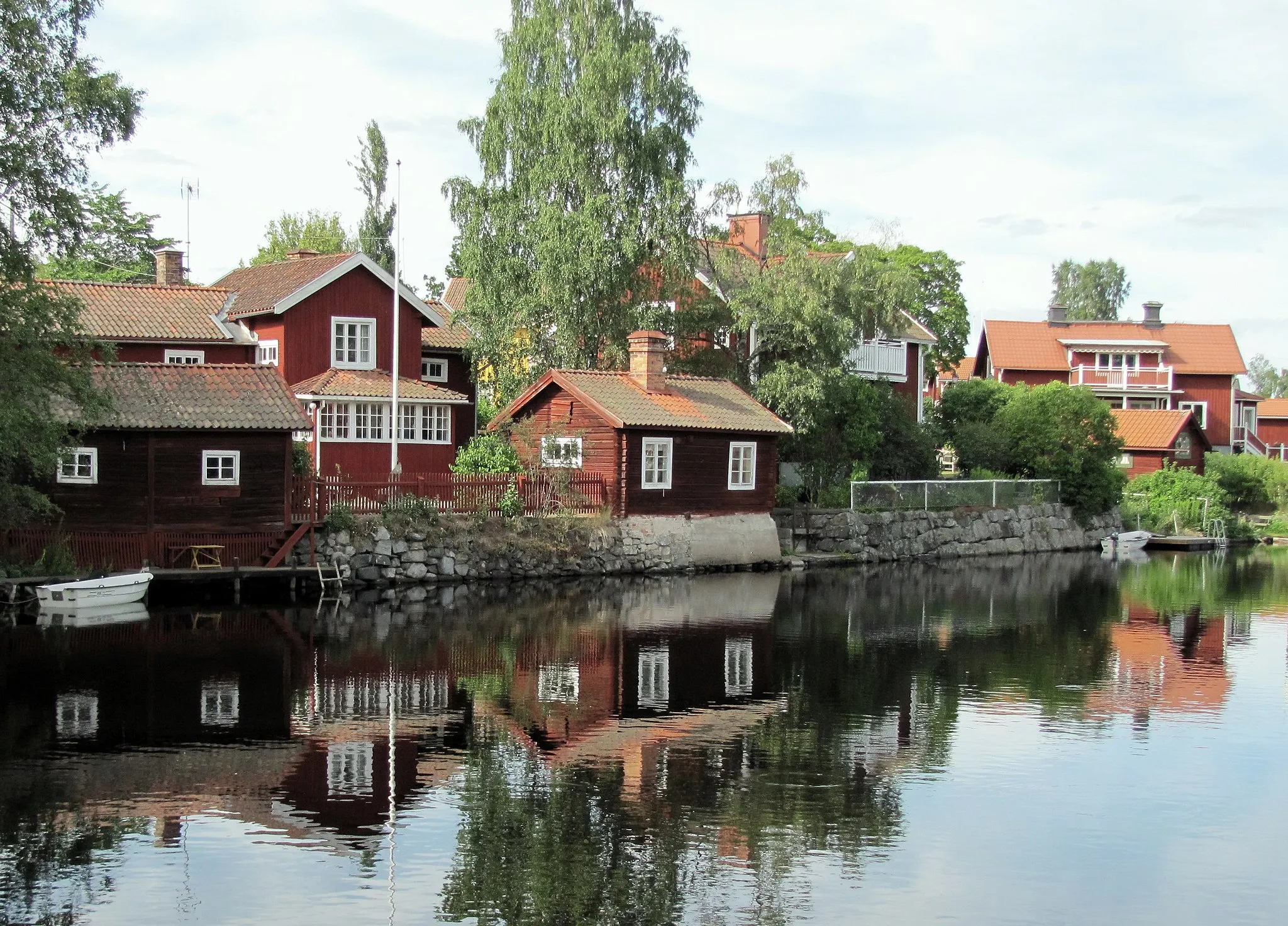 Photo showing: sweet small houses in Sundborn