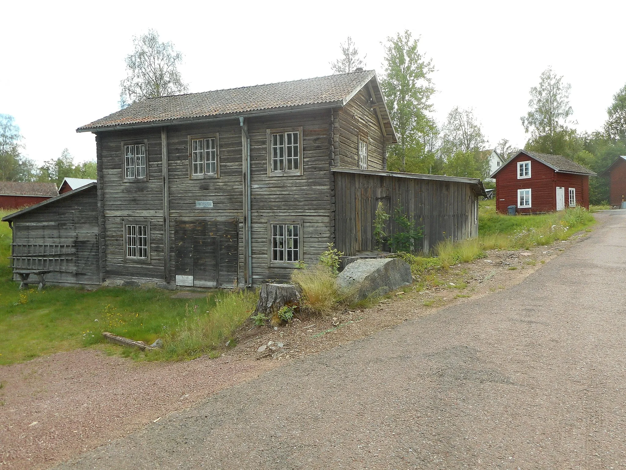 Photo showing: in the RAÄ buildings database.