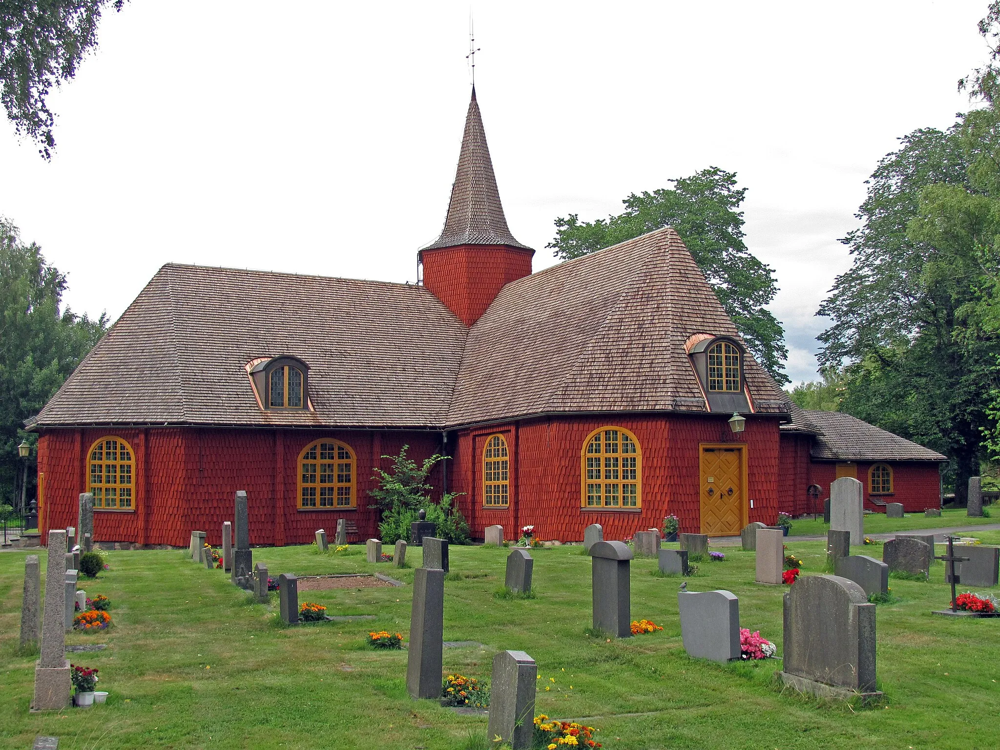 Photo showing: Hällefors kyrka