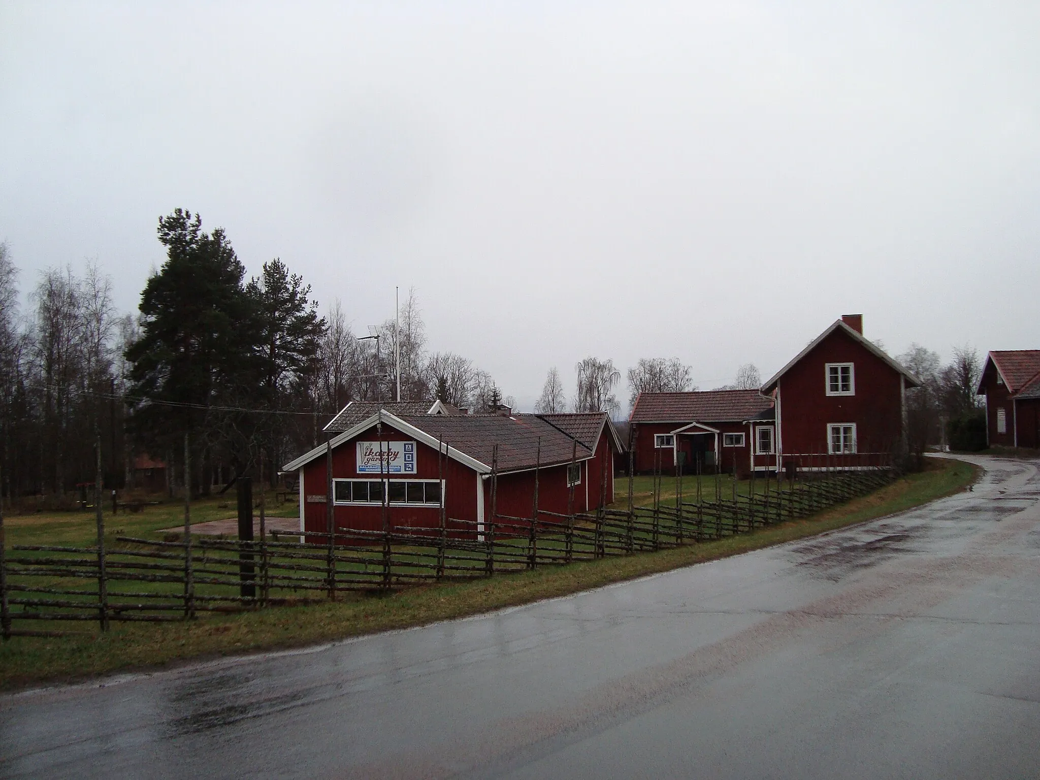 Photo showing: Scoutgården Vikarbygården, Vikarbyn, Rättviks kommun, Sverige