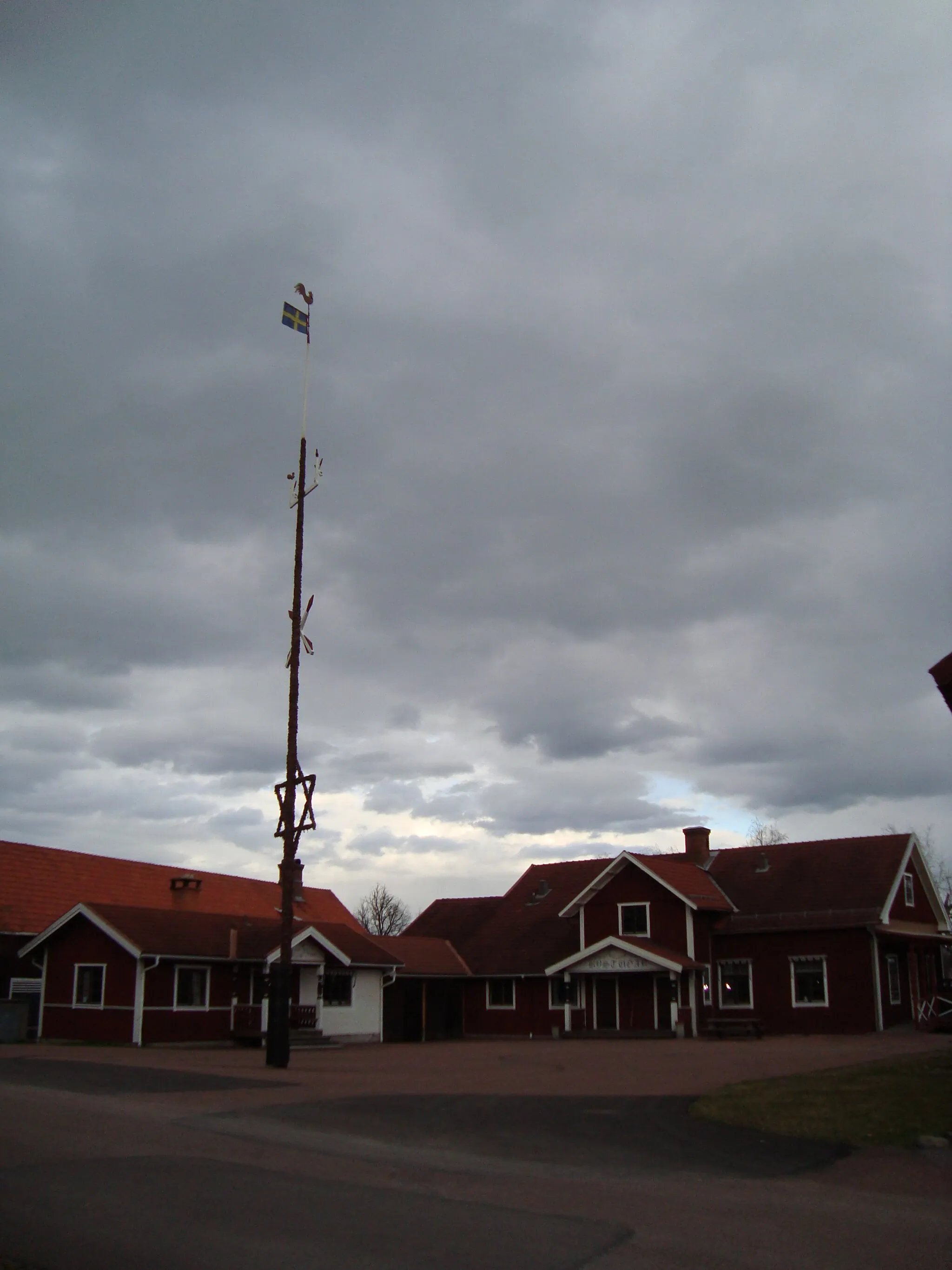 Photo showing: Vikarby bystuga, Vikarbyn, Rättviks kommun, Sverige