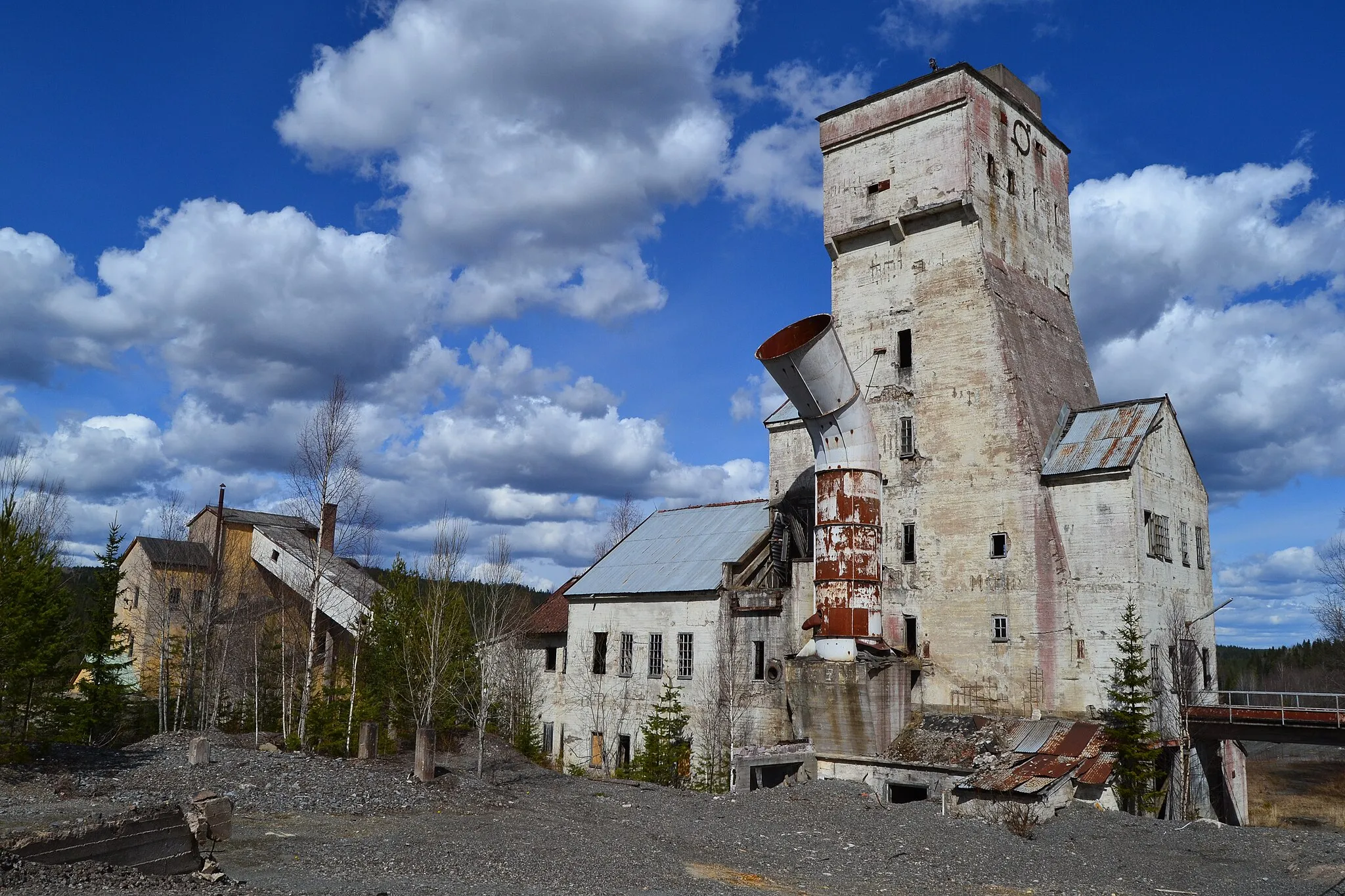 Photo showing: Betonglaven på Ställbergs Gruva, arkitekt Yngve Fredriksén