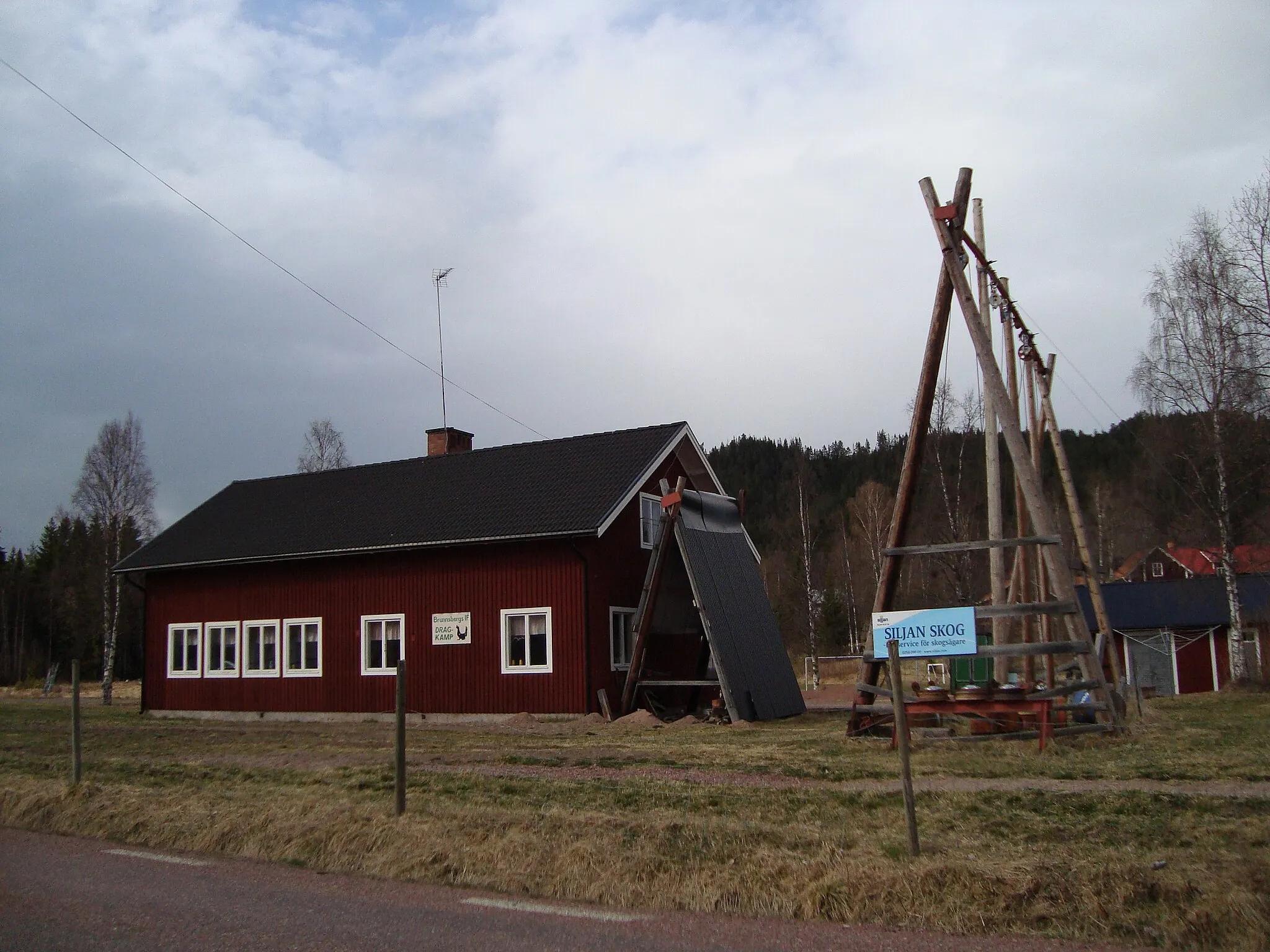 Photo showing: Brunnsbergs IF (Tug of war sports club), Älvdalen Municipality, Sweden