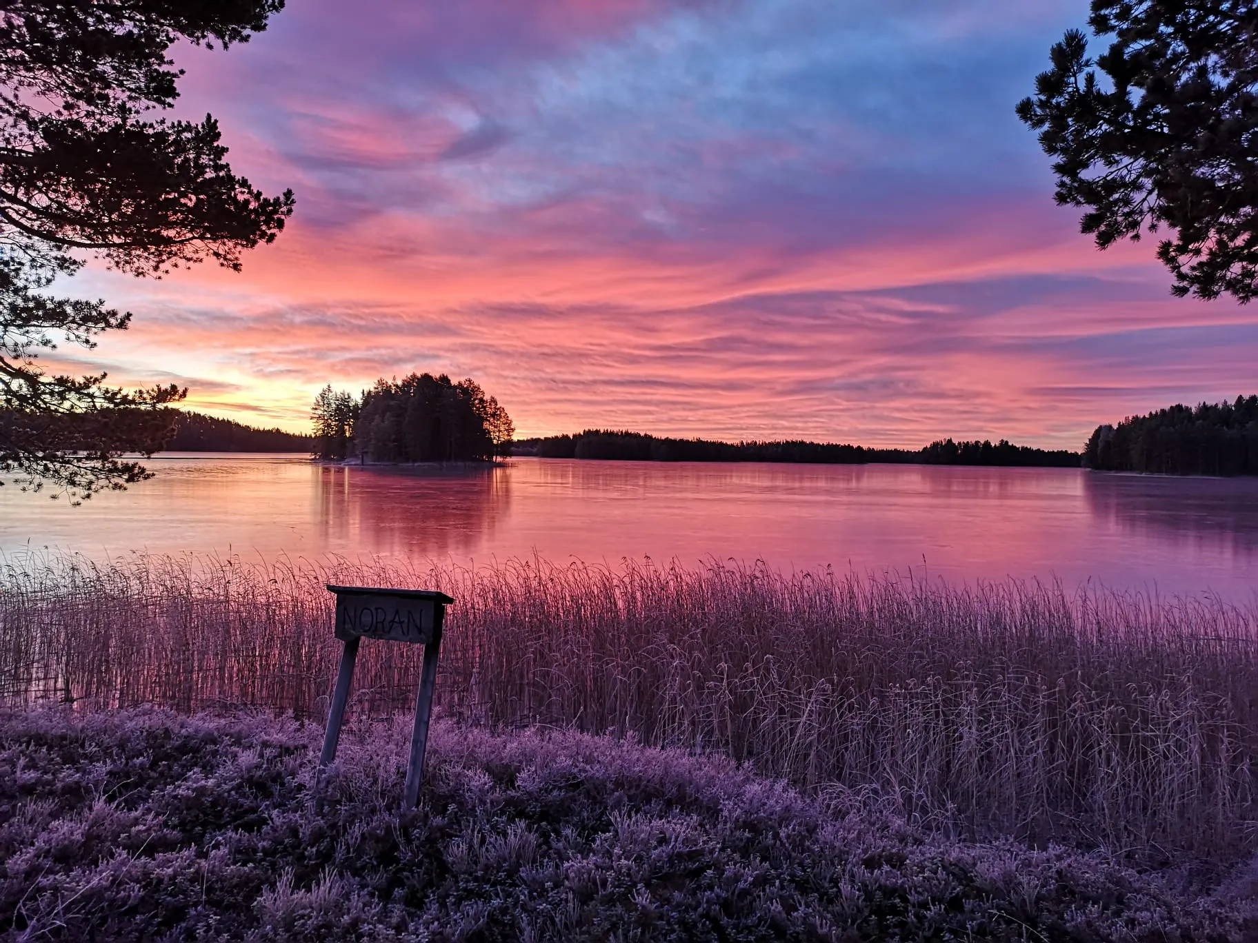 Photo showing: Sjön Noren / Noran