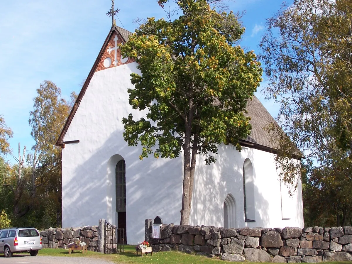 Photo showing: Enånger old church, Sweden