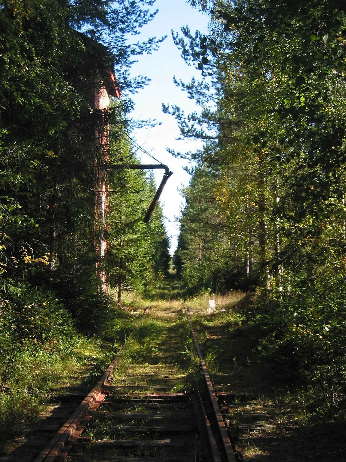 Photo showing: Water crane in Brintbodarna, Mora Municipality, Sweden.