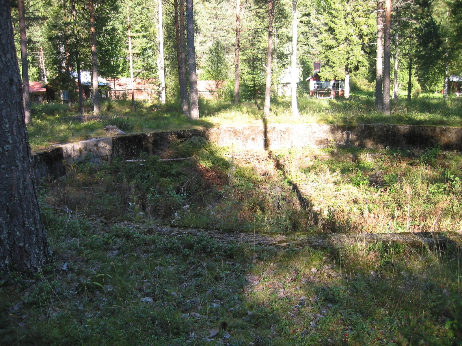 Photo showing: Former turntable in Brintbodarna, Mora Municipality, Sweden.