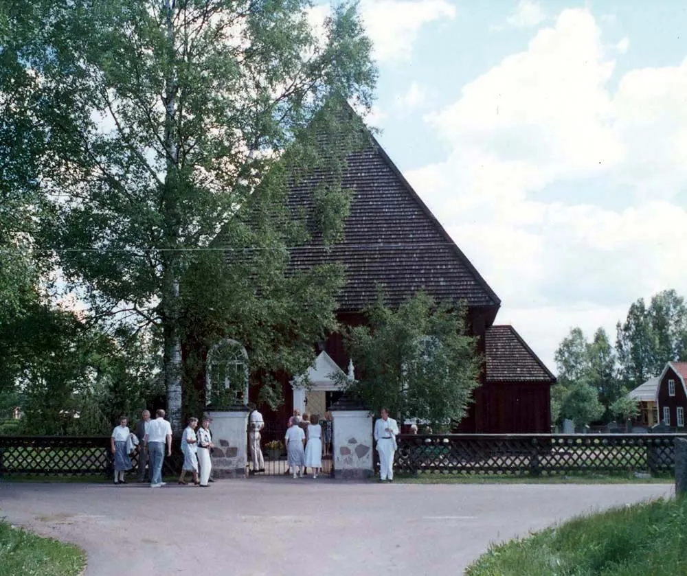 Photo showing: Amsberg Chapel, as released by image creator Ristesson Place: Borlänge, Sweden