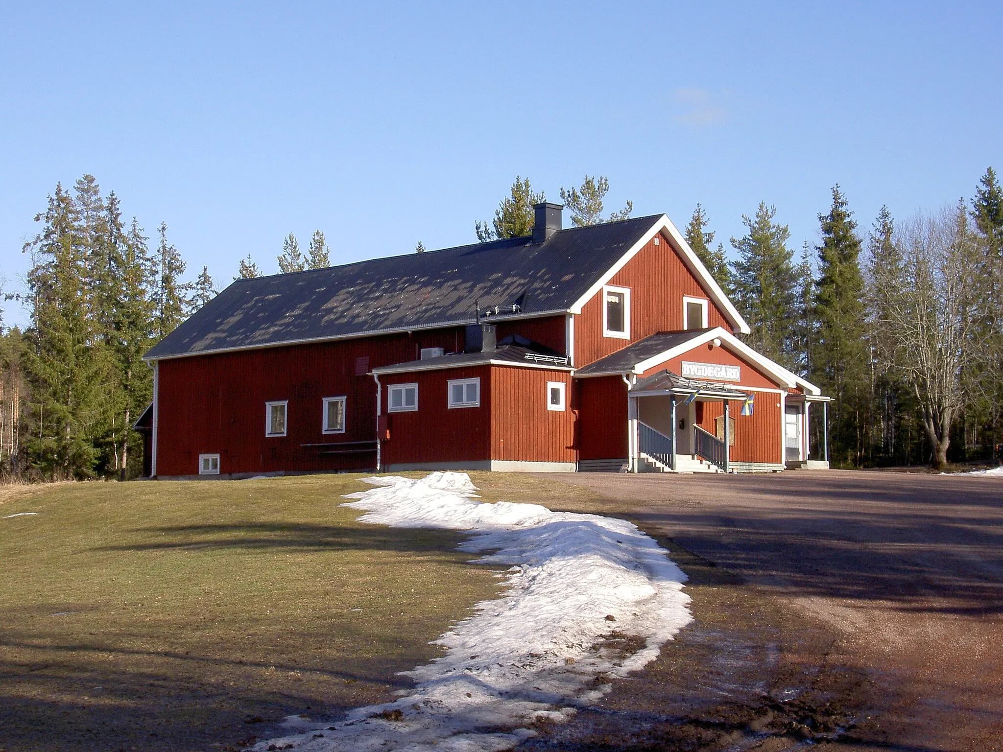 Photo showing: Bäsna bygdegård, Bäsna, Sverige/Sweden