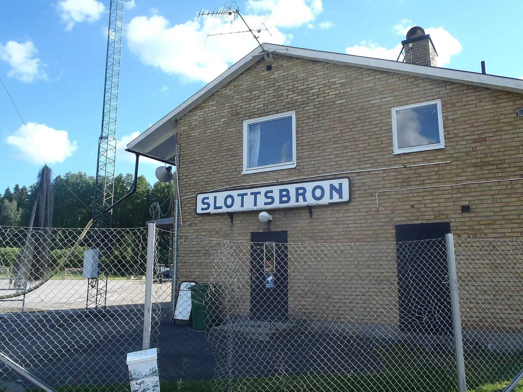 Photo showing: Strandvallen, home for  Slottsbrons IF