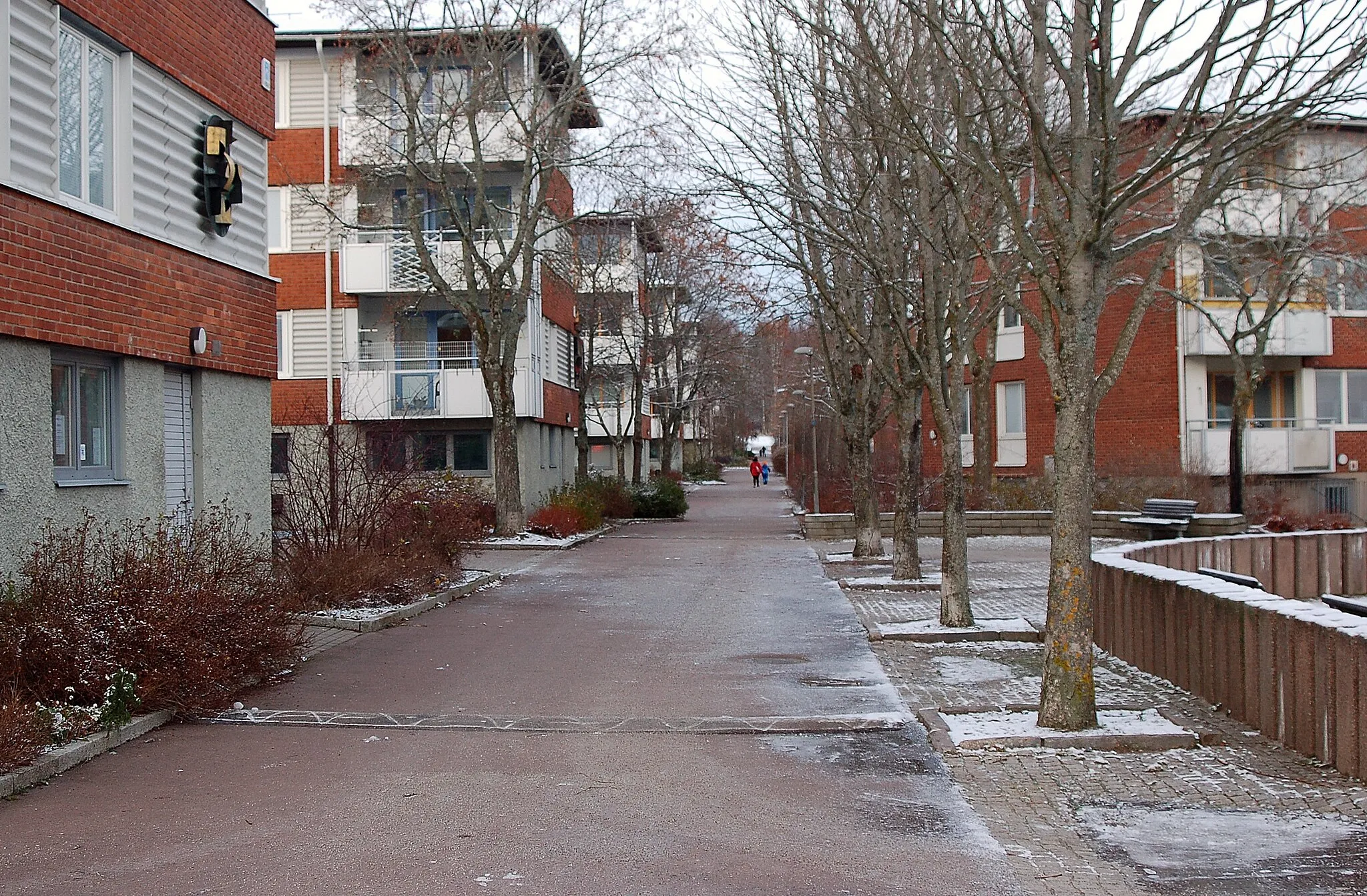 Photo showing: Bostadsområdet Hemvägen Våxnäs, Karlstad.