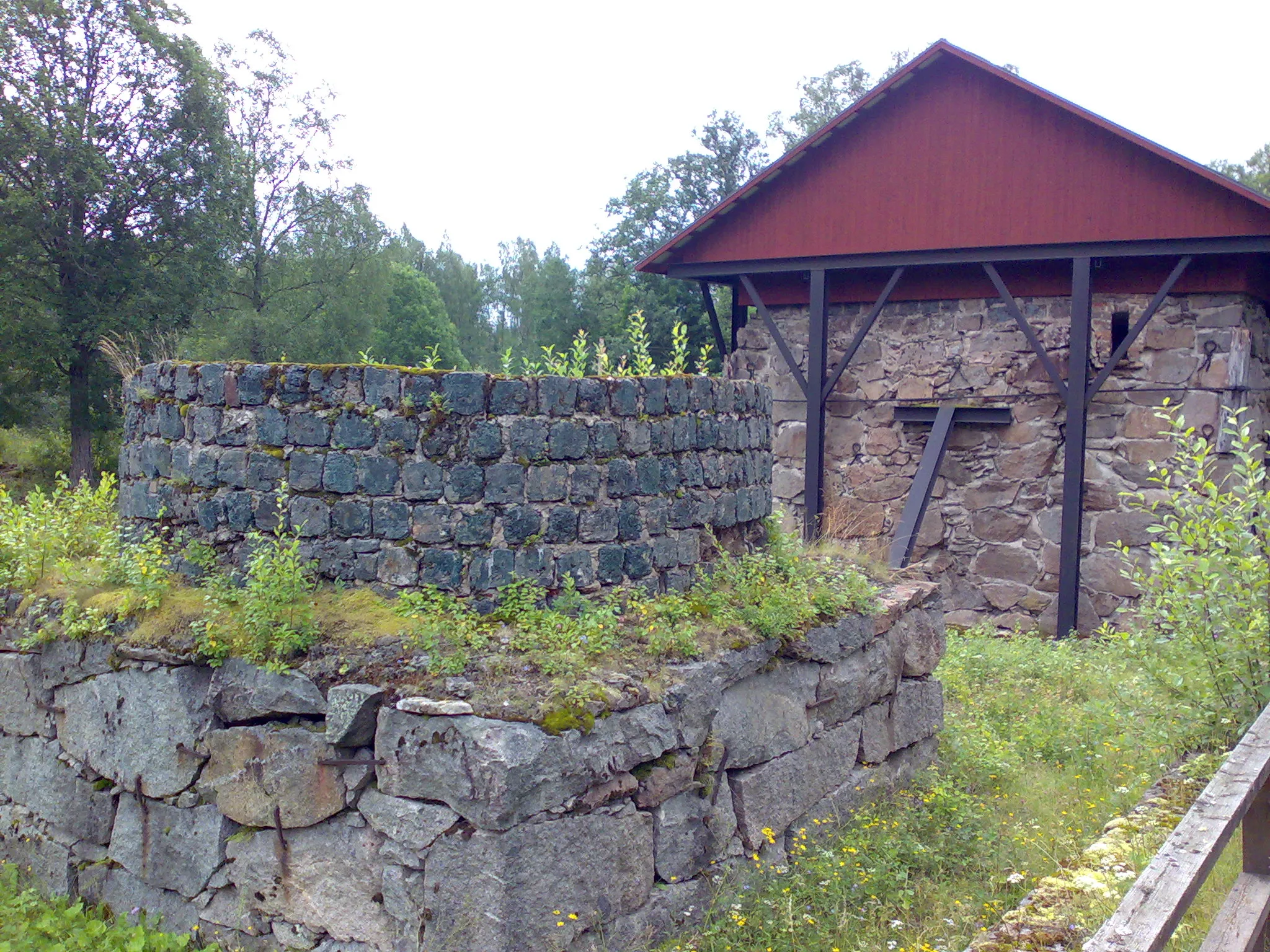 Photo showing: Bosjön, Filipstads kommun, Sweden. Ironworks Bosjöhyttan.