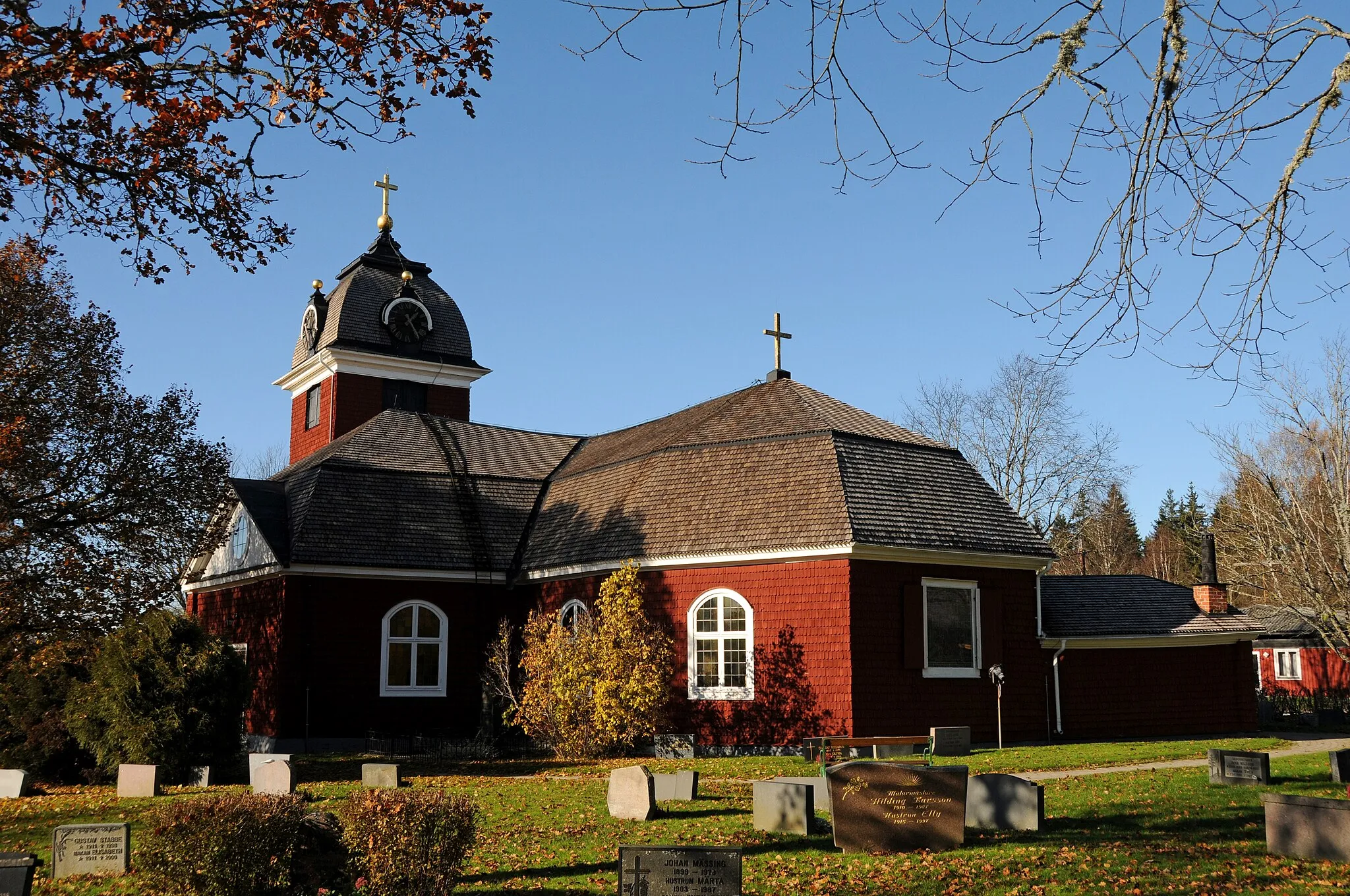 Photo showing: Hjulsjö Church