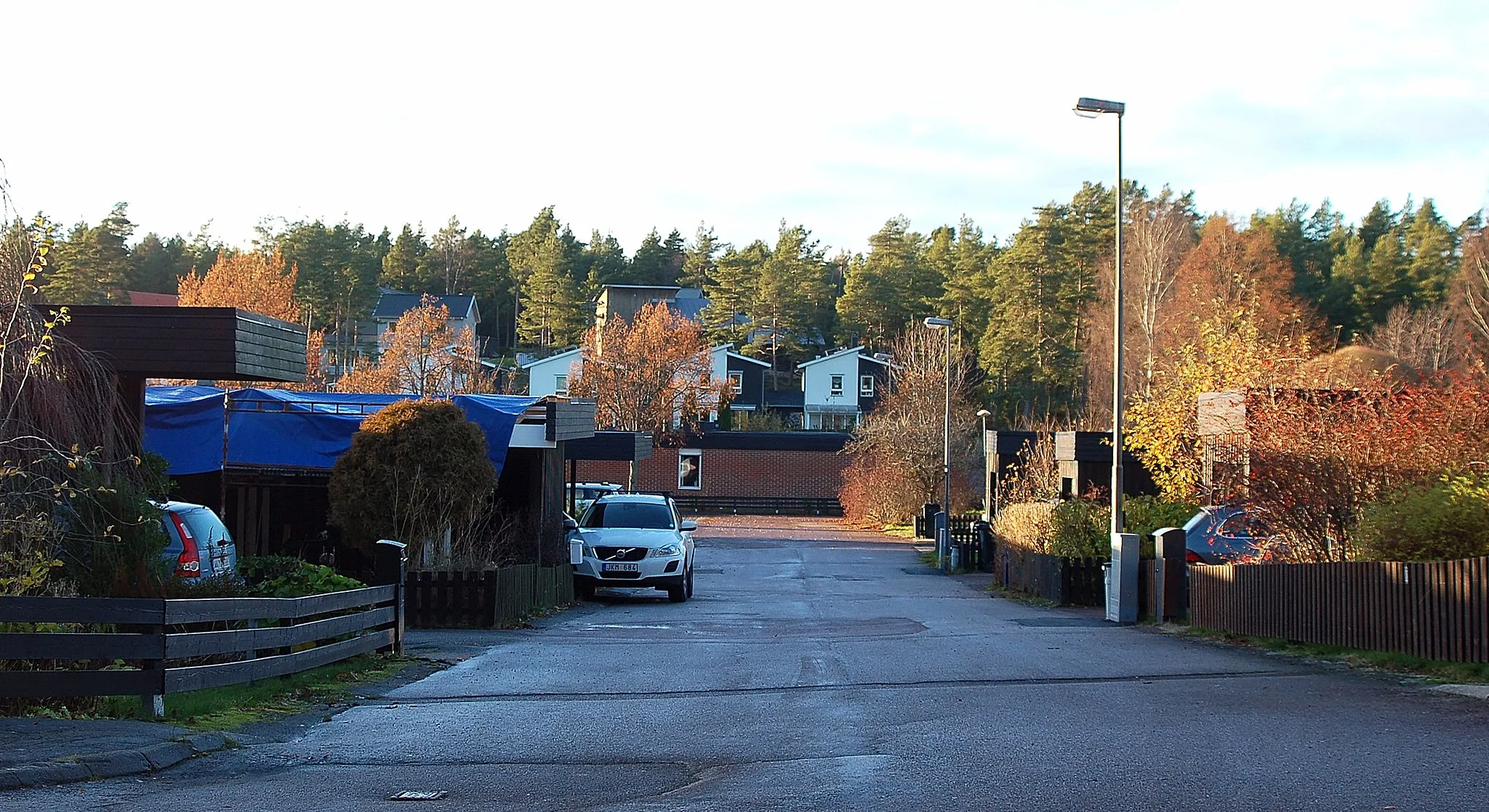 Photo showing: Nymfensväg Gustavsberg, Karlstad.