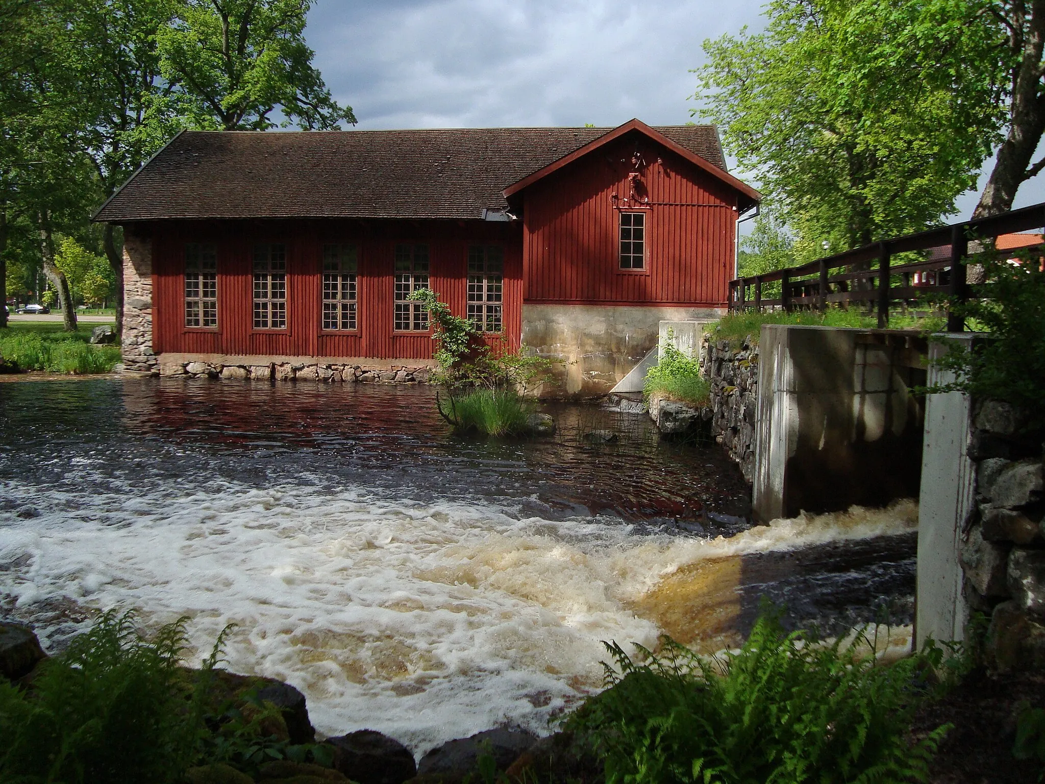 Photo showing: Former ironworks of Högbo, Sandviken Municipality, Sweden