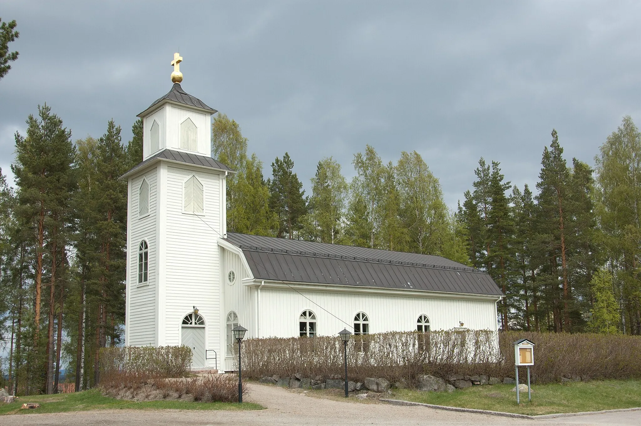 Photo showing: Hällbo kapell