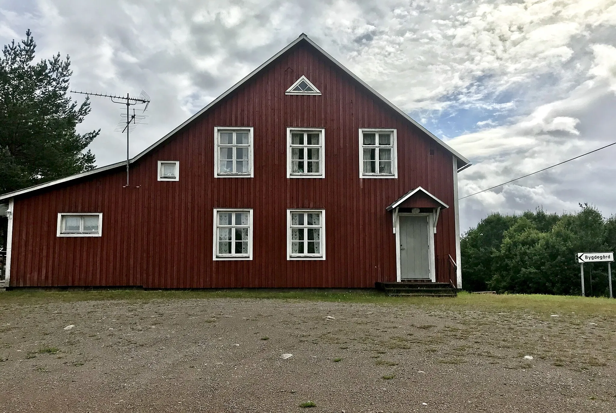 Photo showing: Skäggebyns bygdegård i Svanskog, Värmland.