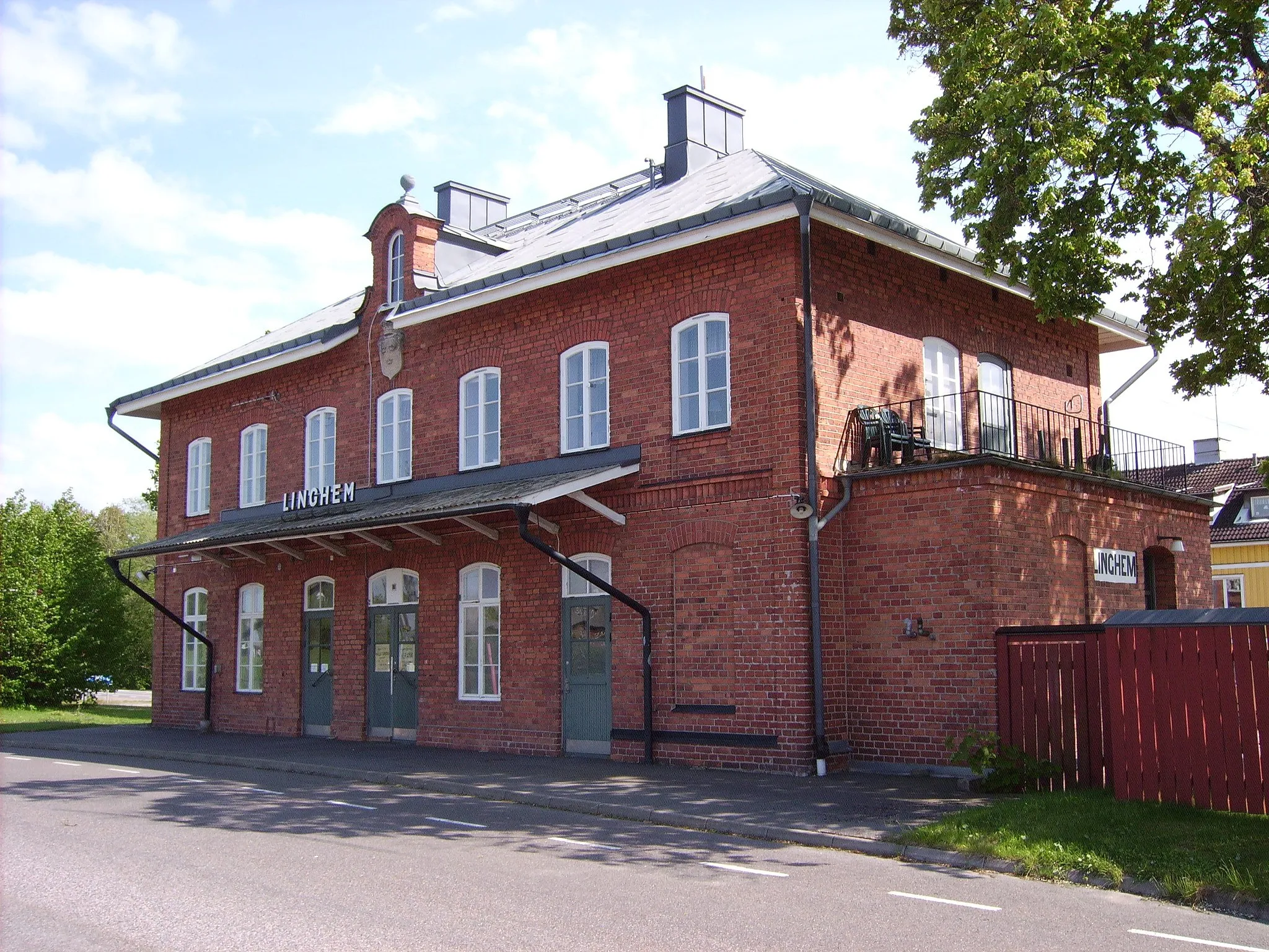 Photo showing: Linghem railway station