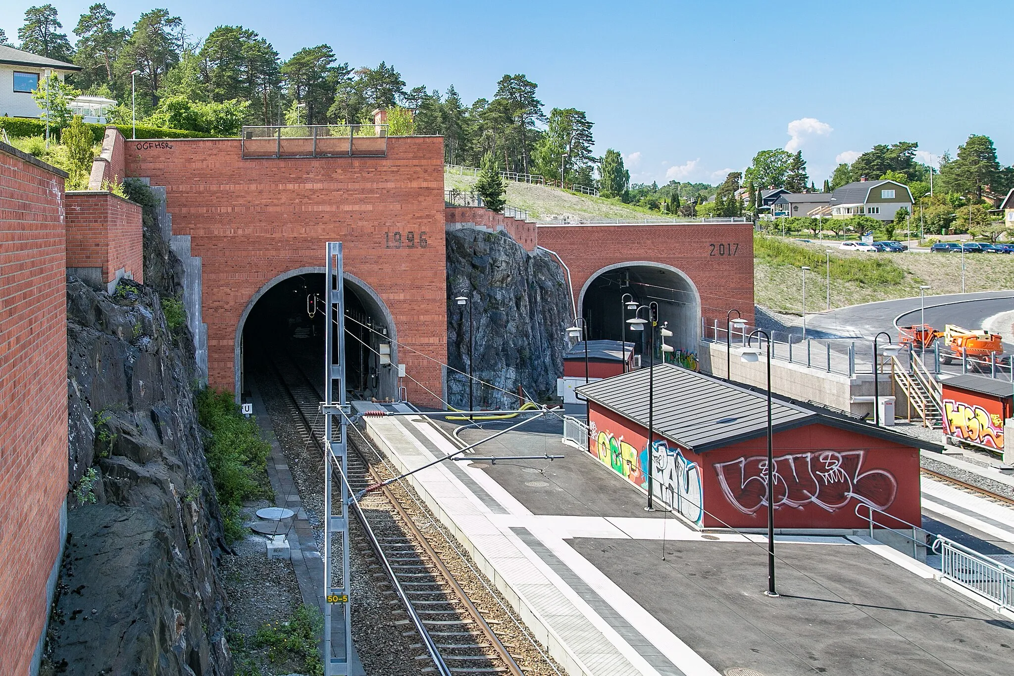 Photo showing: Strängnästunneln, Strängnäs, Södermanlands län, Sverige.