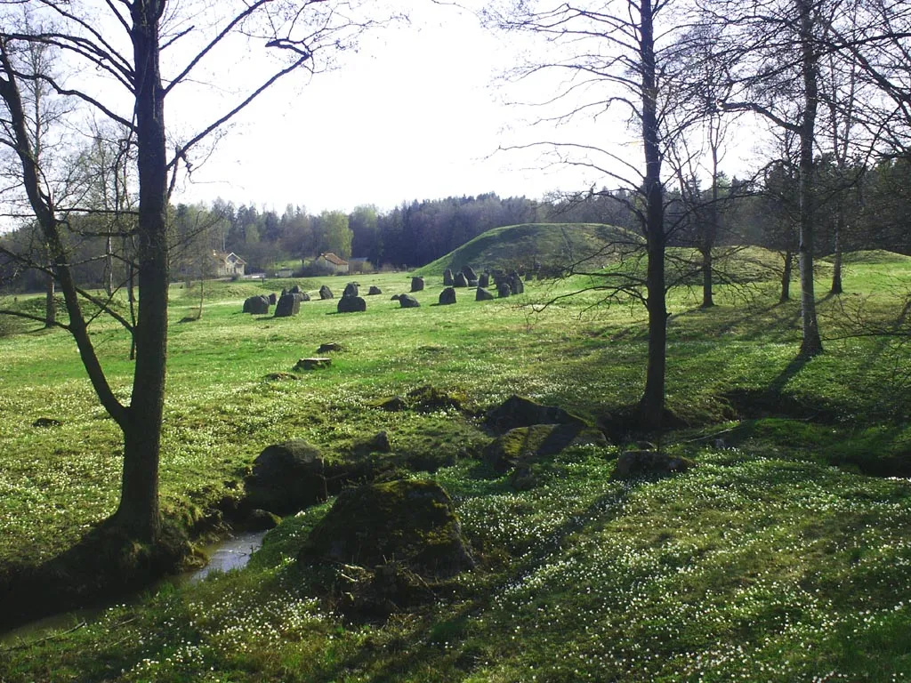 Photo showing: Photo taken by me personally in April 2004, Anundshög outside en:Västerås